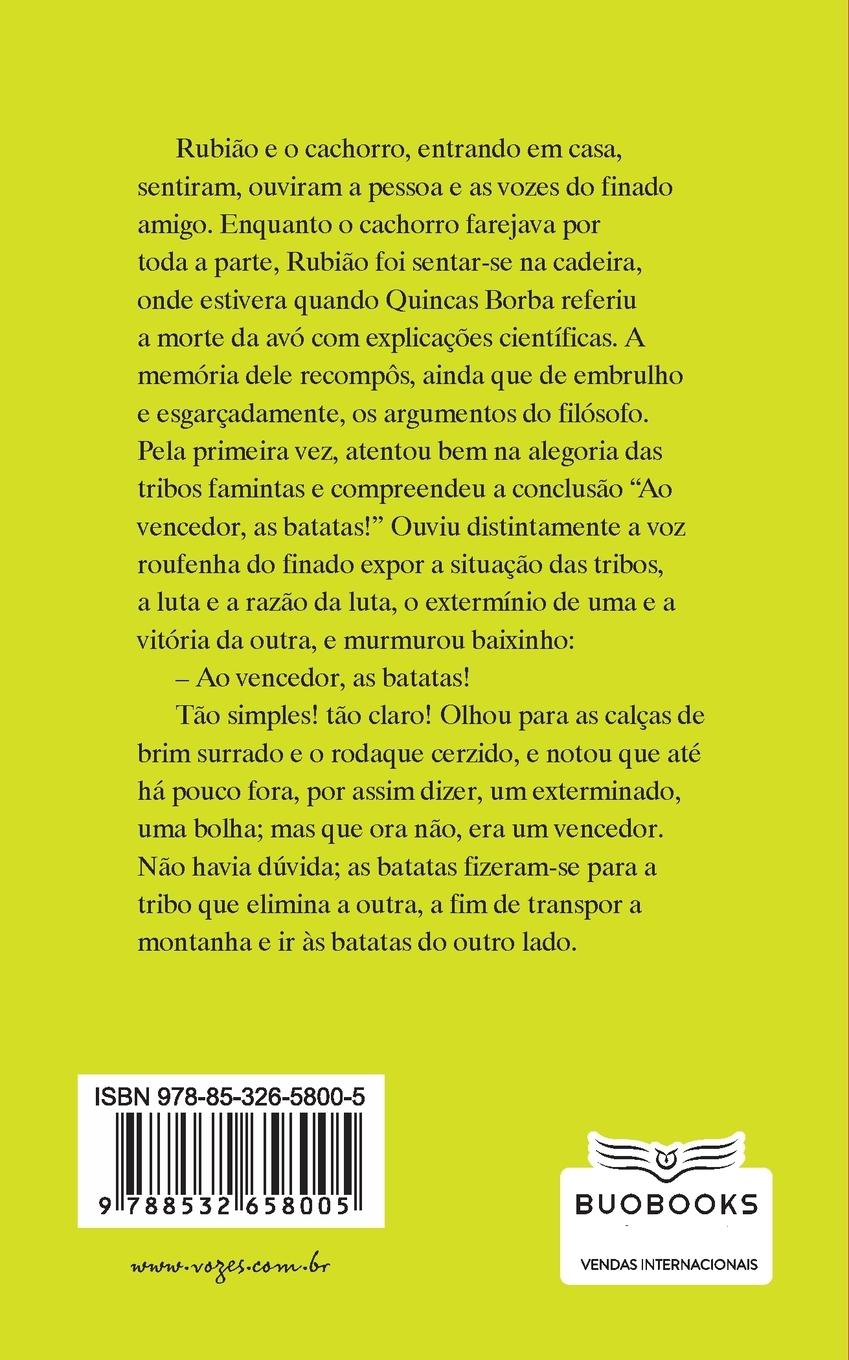 Rückseitencover Quincas Borba - Ed. Bolso