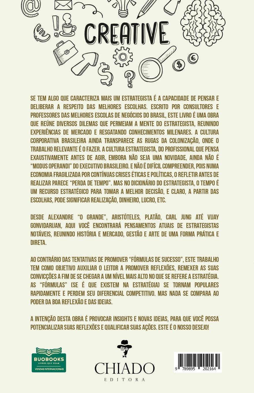 Rückseitencover Reflexões de um estrategista