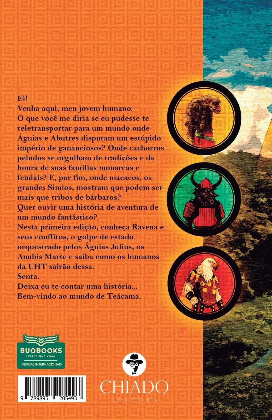 Rückseitencover Um guerreiro, um orador e um mago