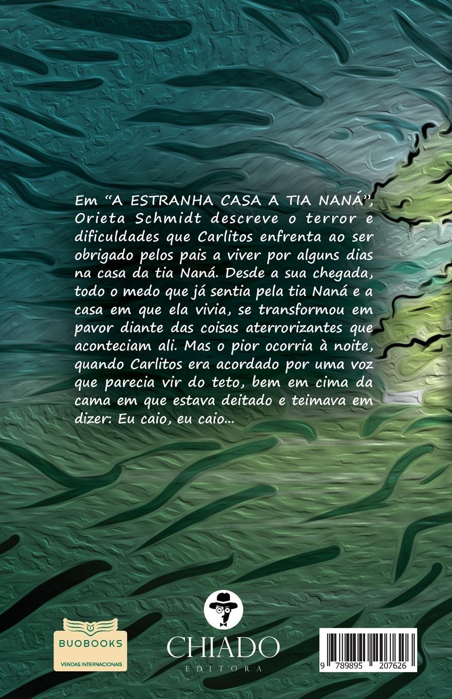 Rückseitencover A estranha casa da tia Naná