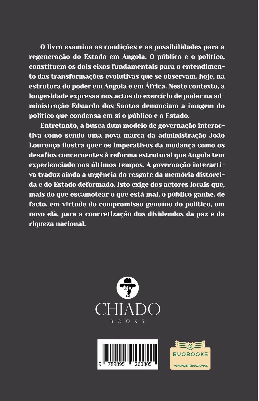 Rückseitencover O público e o político em Angola