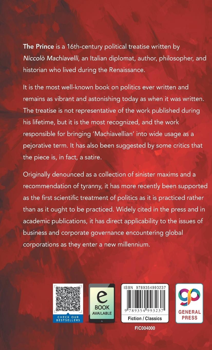 Rückseitencover The Prince (Hardcover Library Edition)