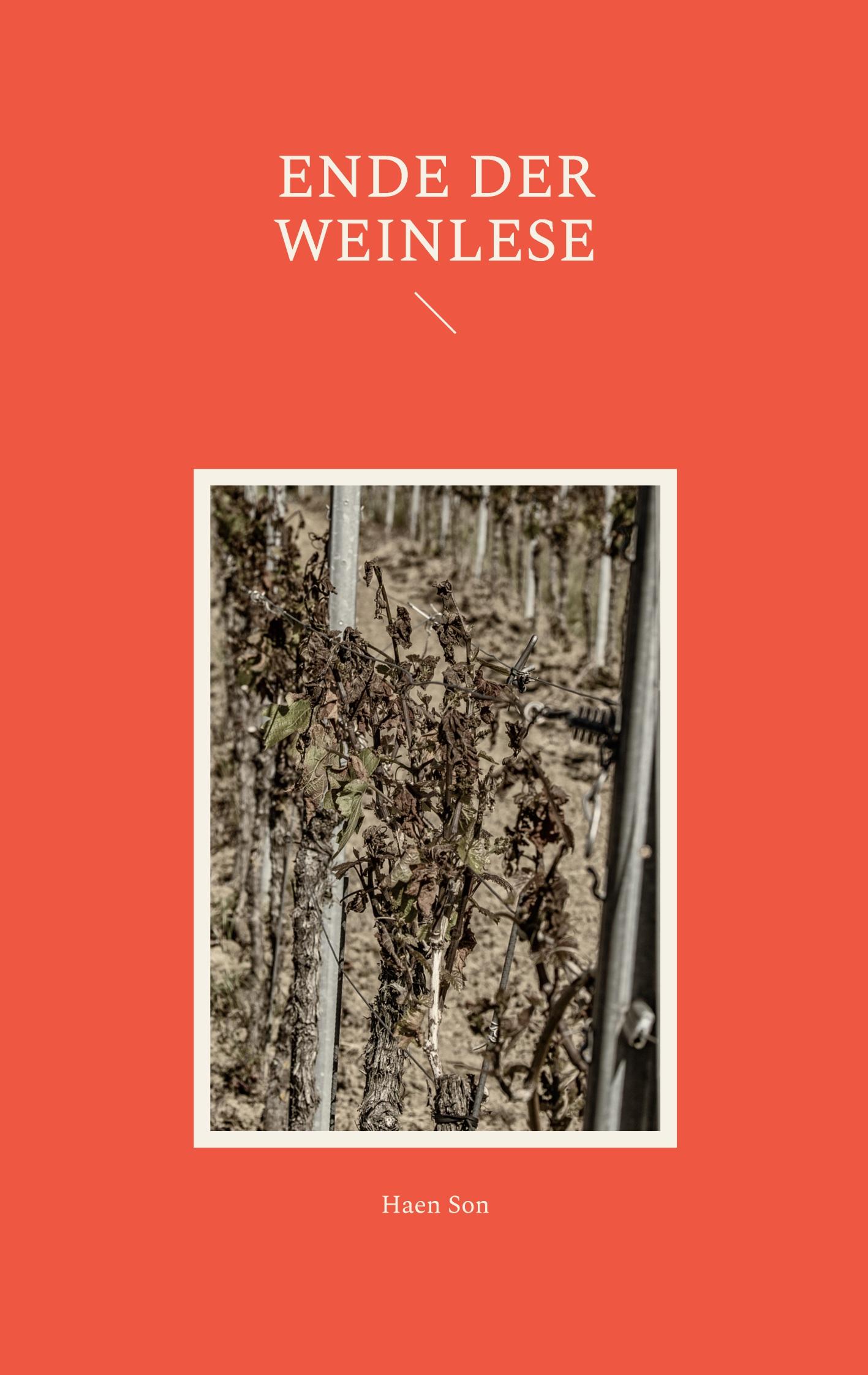 Vorderes Coverbild Ende der Weinlese