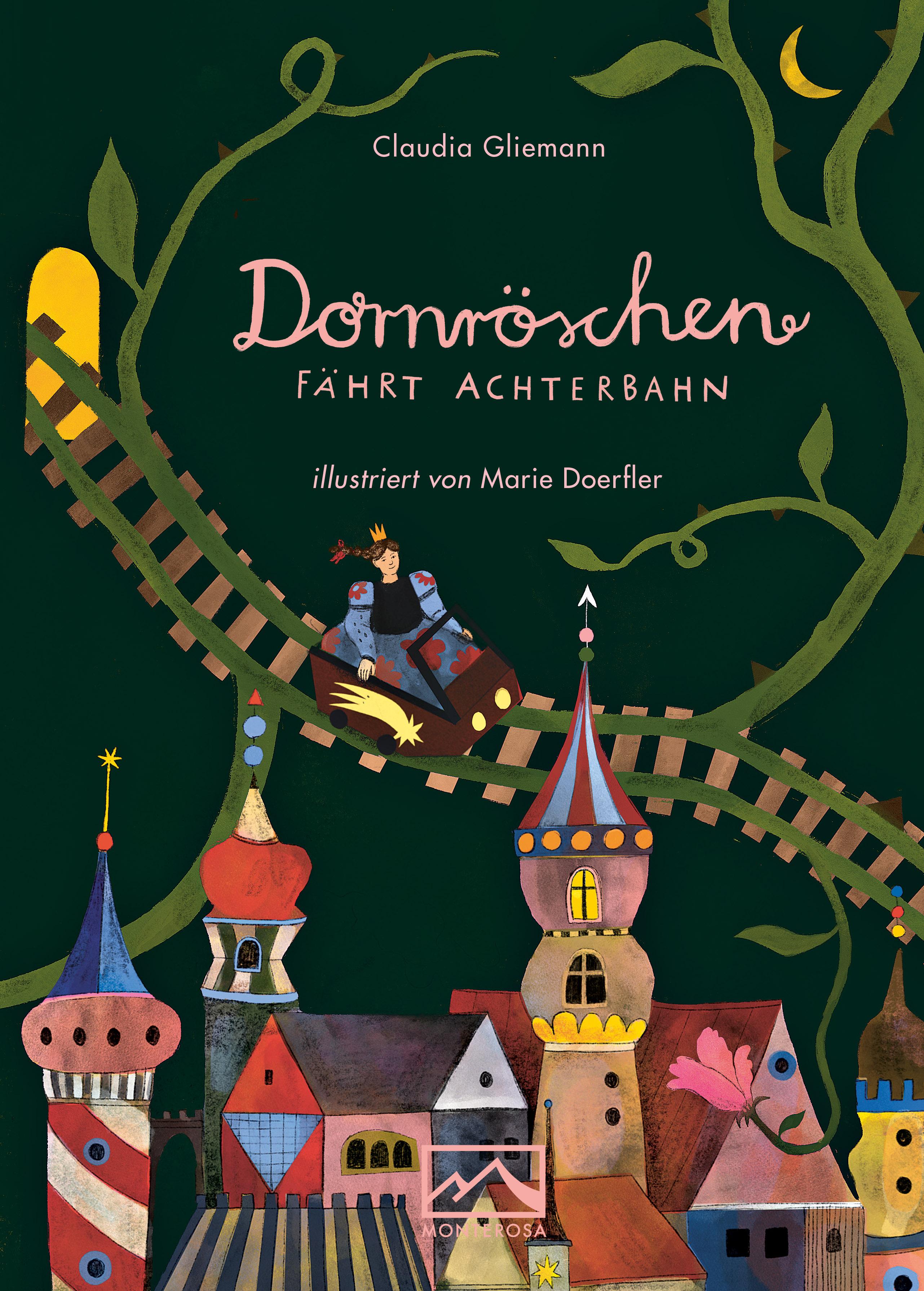 Vorderes Coverbild Dornröschen fährt Achterbahn
