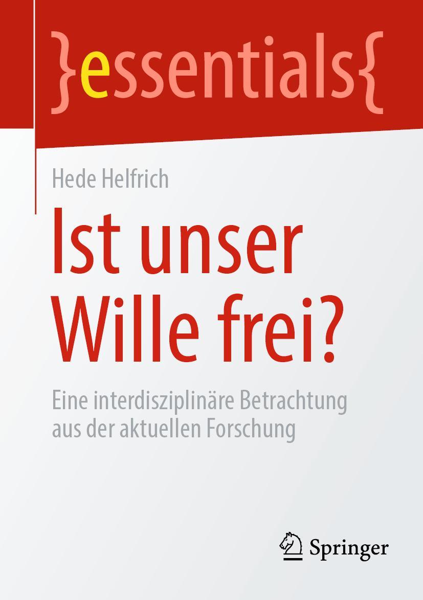 Vorderes Coverbild Ist unser Wille frei?