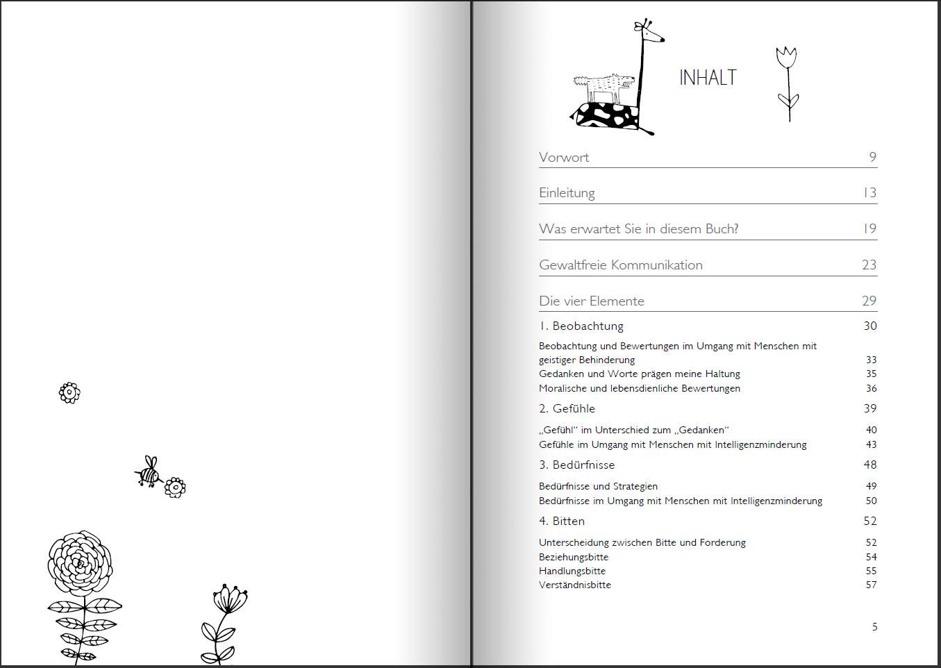 Beispielinhalt (Bild) Gewaltfreie Kommunikation bei Menschen mit Behinderung: GFK als Basis für bedürfnisorientierte Begleitung