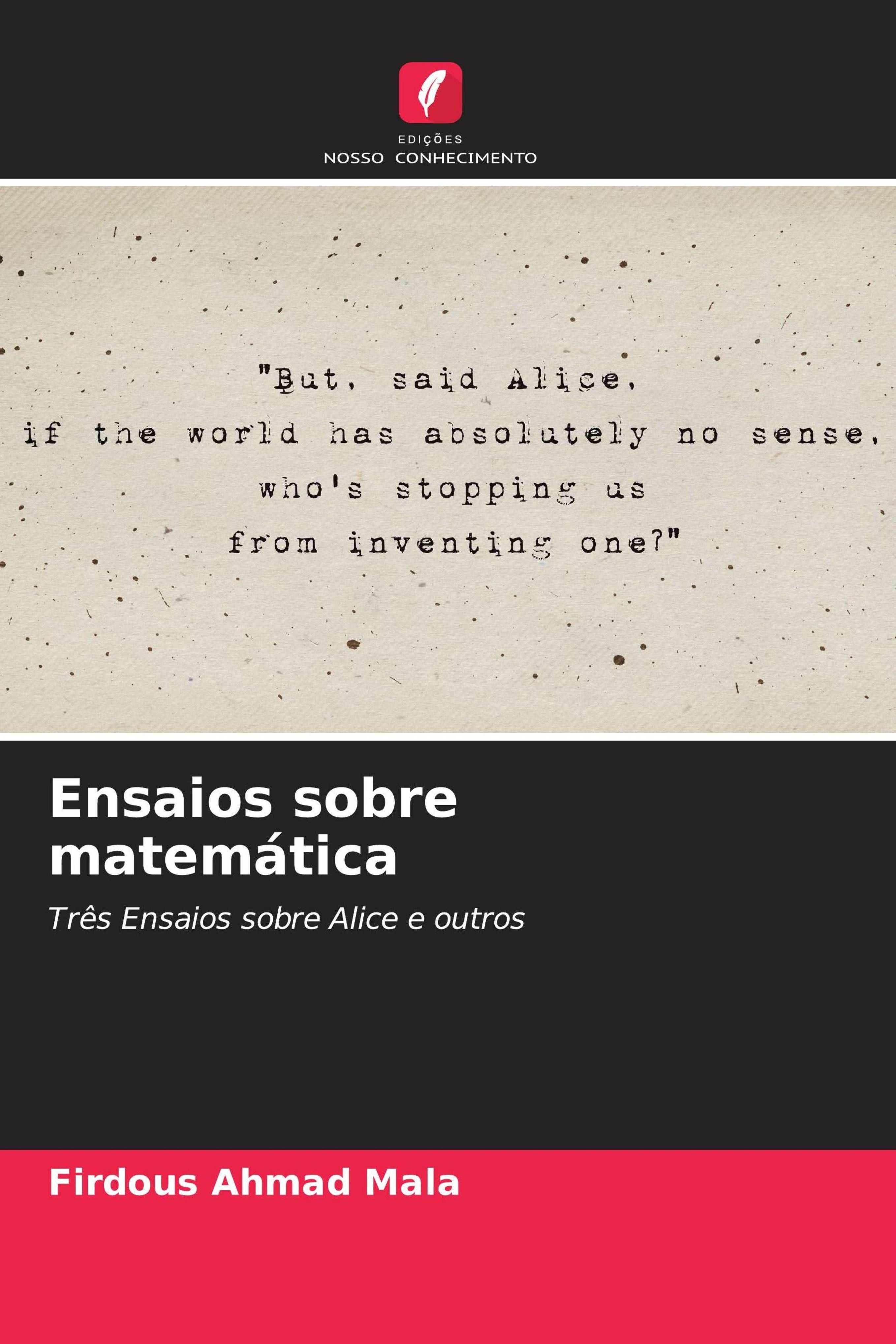 Vorderes Coverbild Ensaios sobre matemática