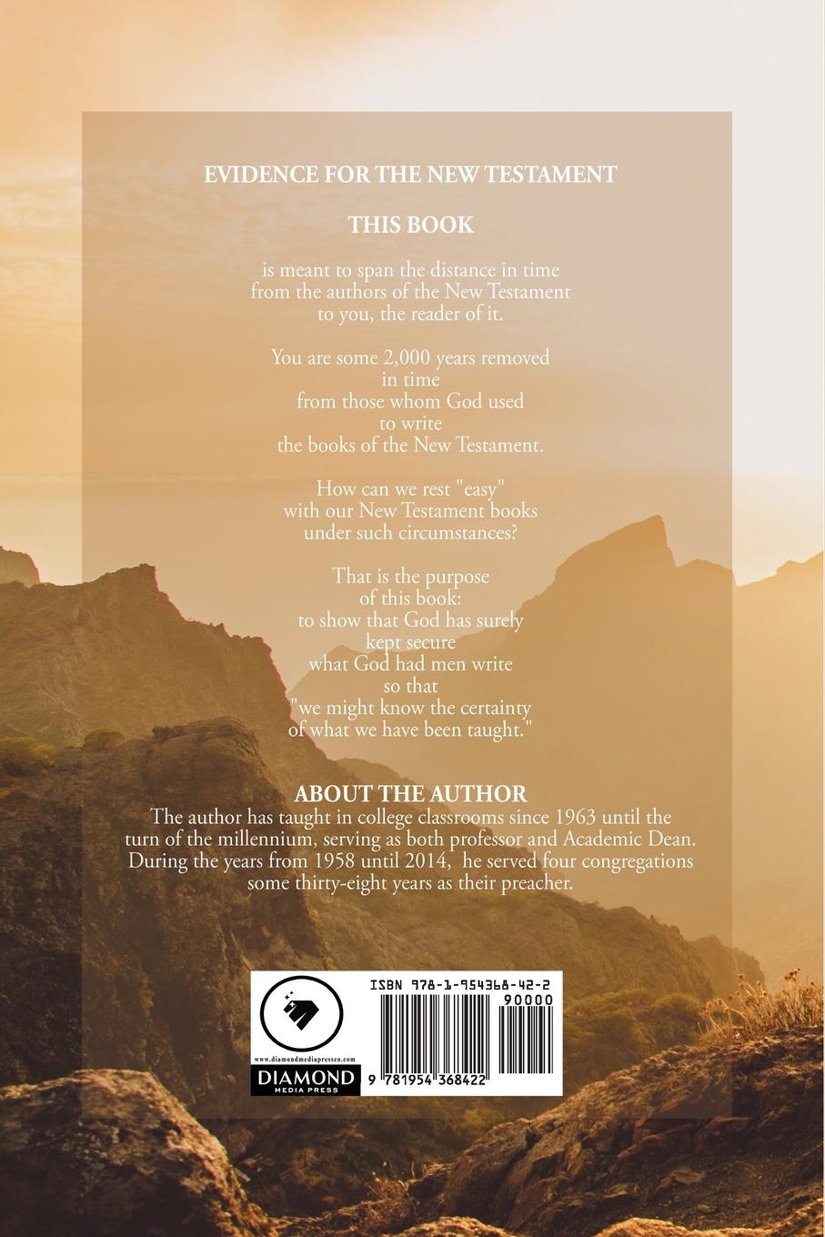 Rückseitencover Evidence for the New Testament