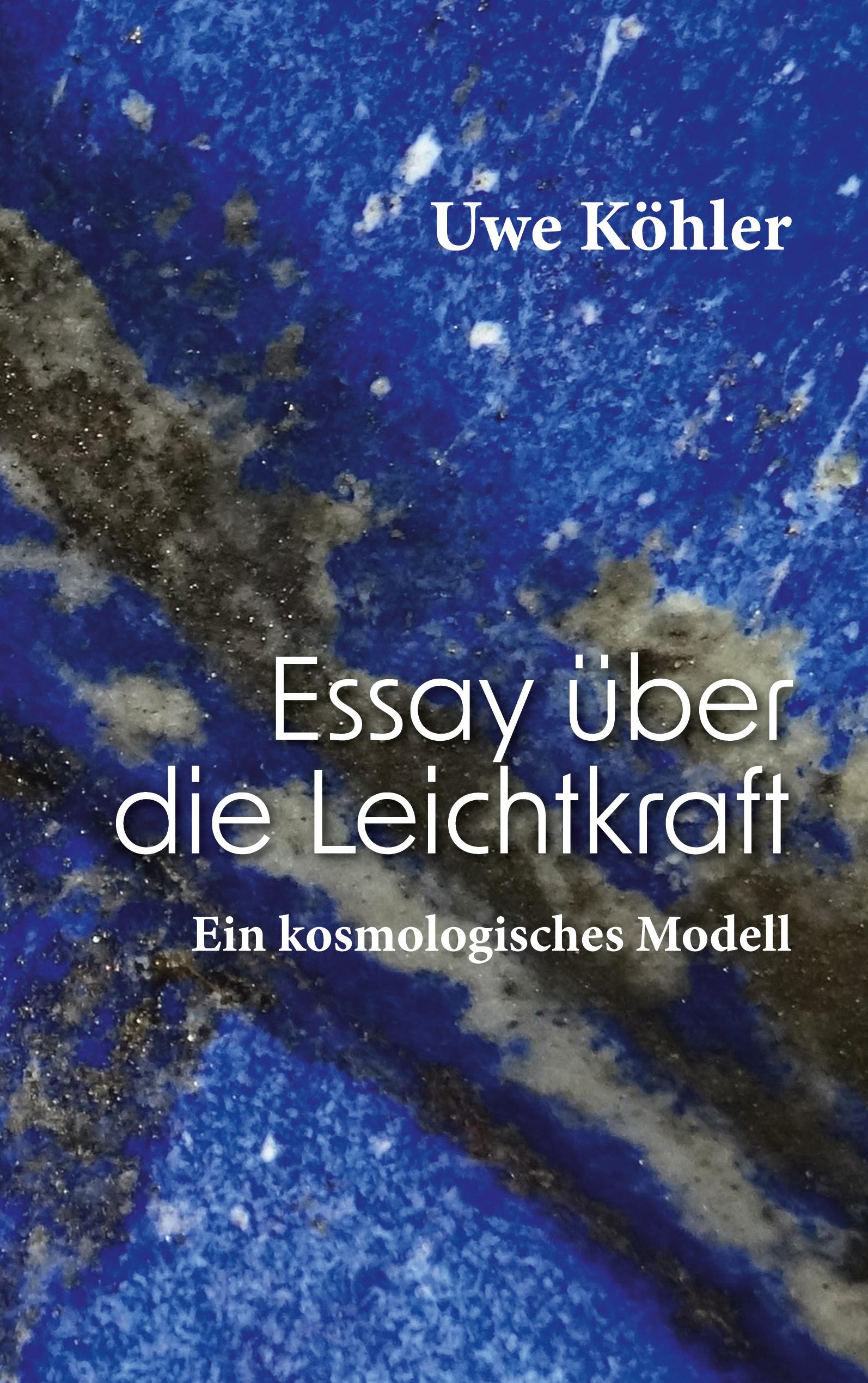 Vorderes Coverbild Essay über die Leichtkraft