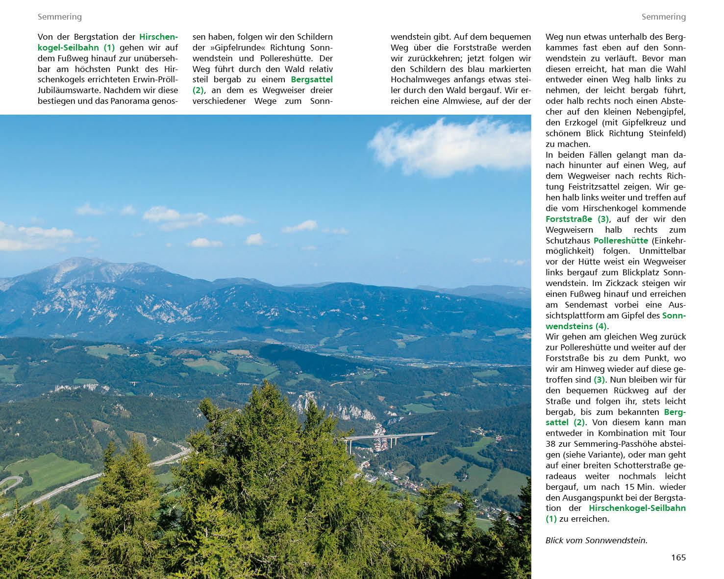 Beispielinhalt (Bild) Leichte Wanderungen. Genusstouren im Wienerwald und in den Wiener Alpen