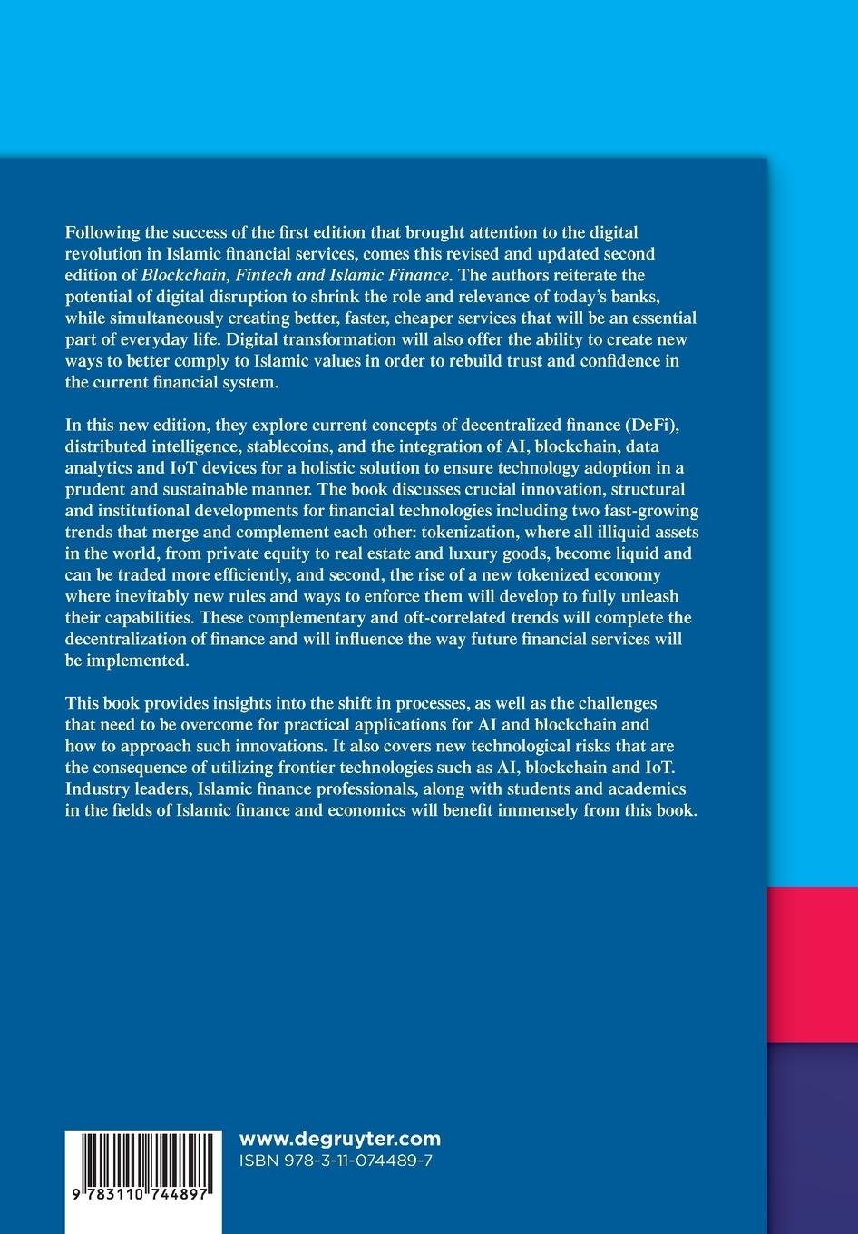 Rückseitencover Blockchain, Fintech, and Islamic Finance