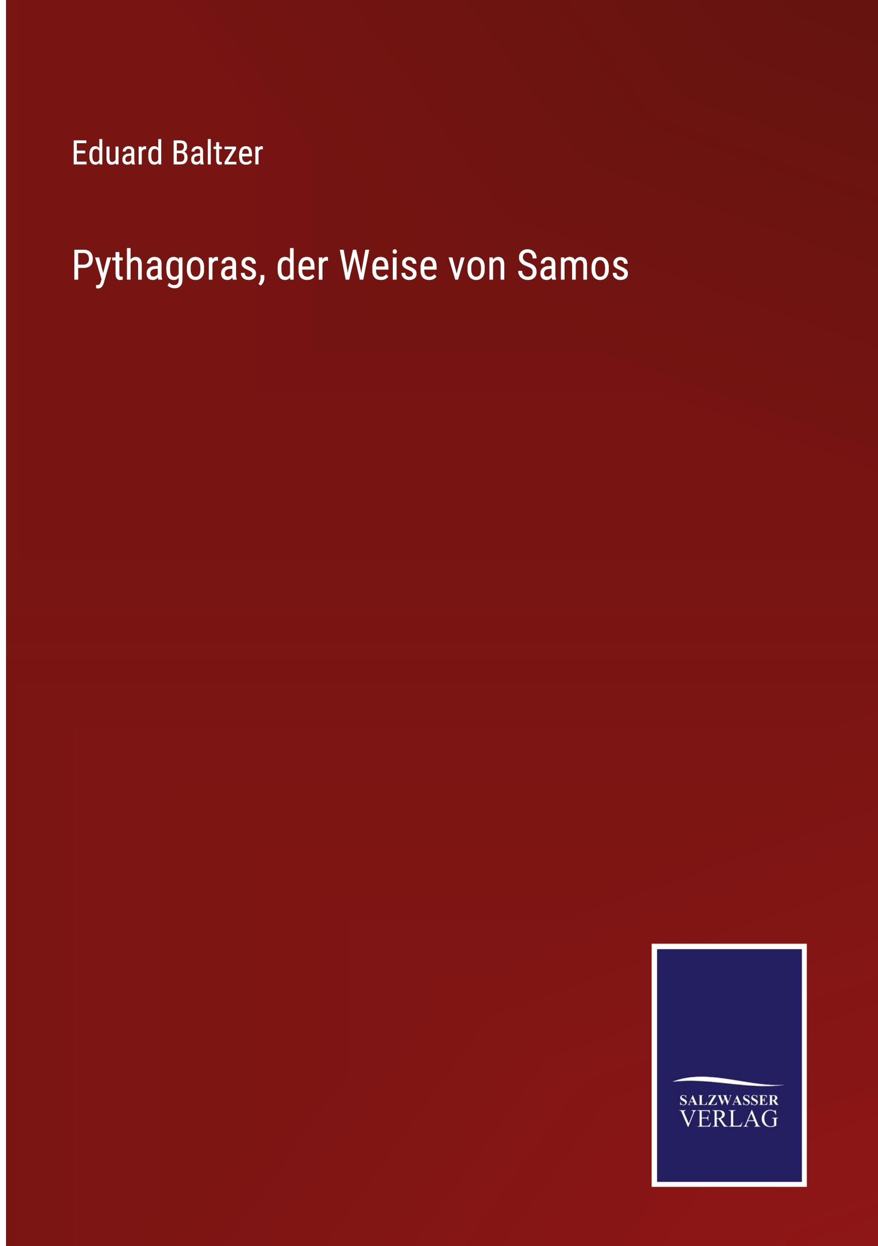 Vorderes Coverbild Pythagoras, der Weise von Samos