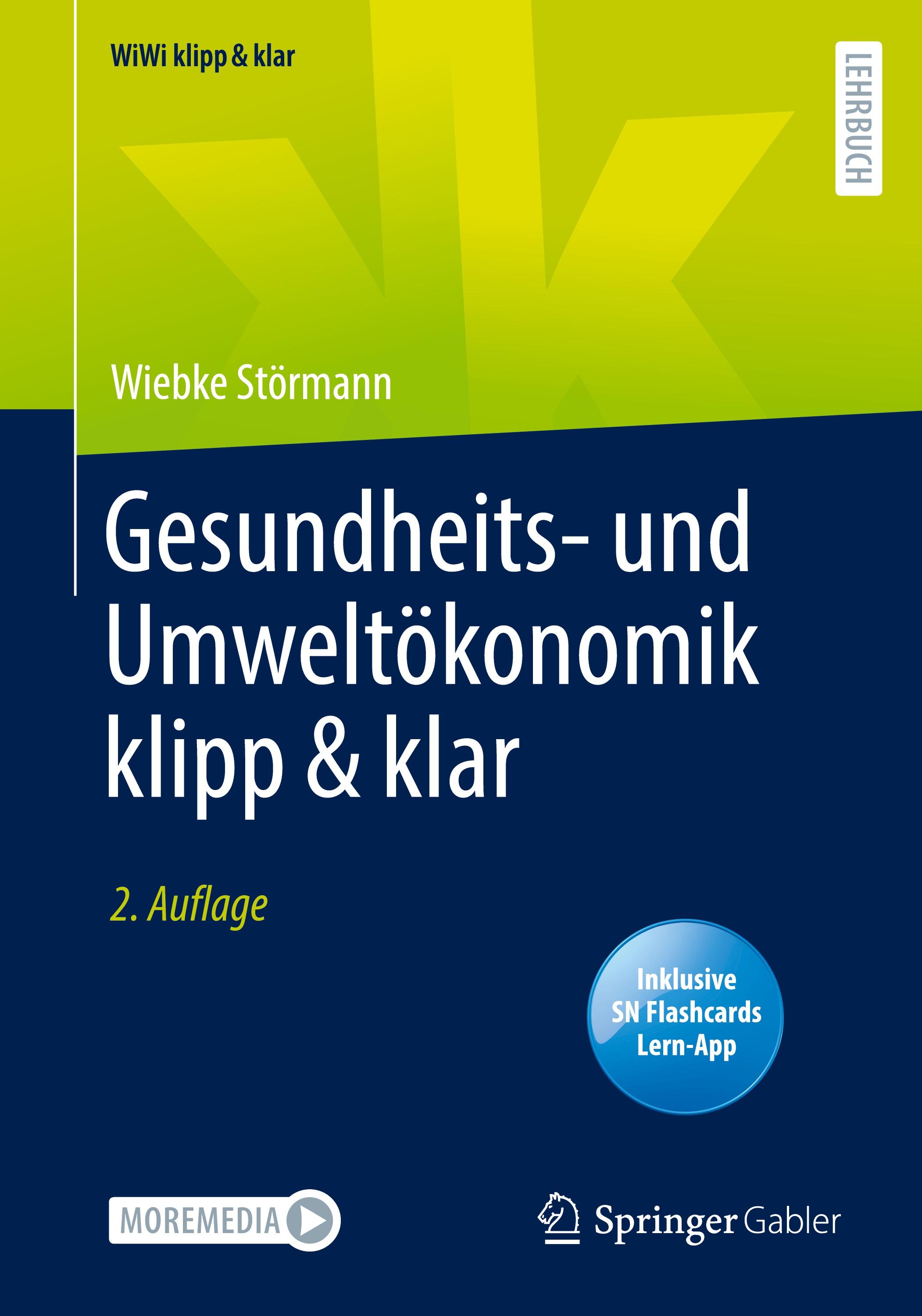 Vorderes Coverbild Gesundheits- und Umweltökonomik klipp & klar