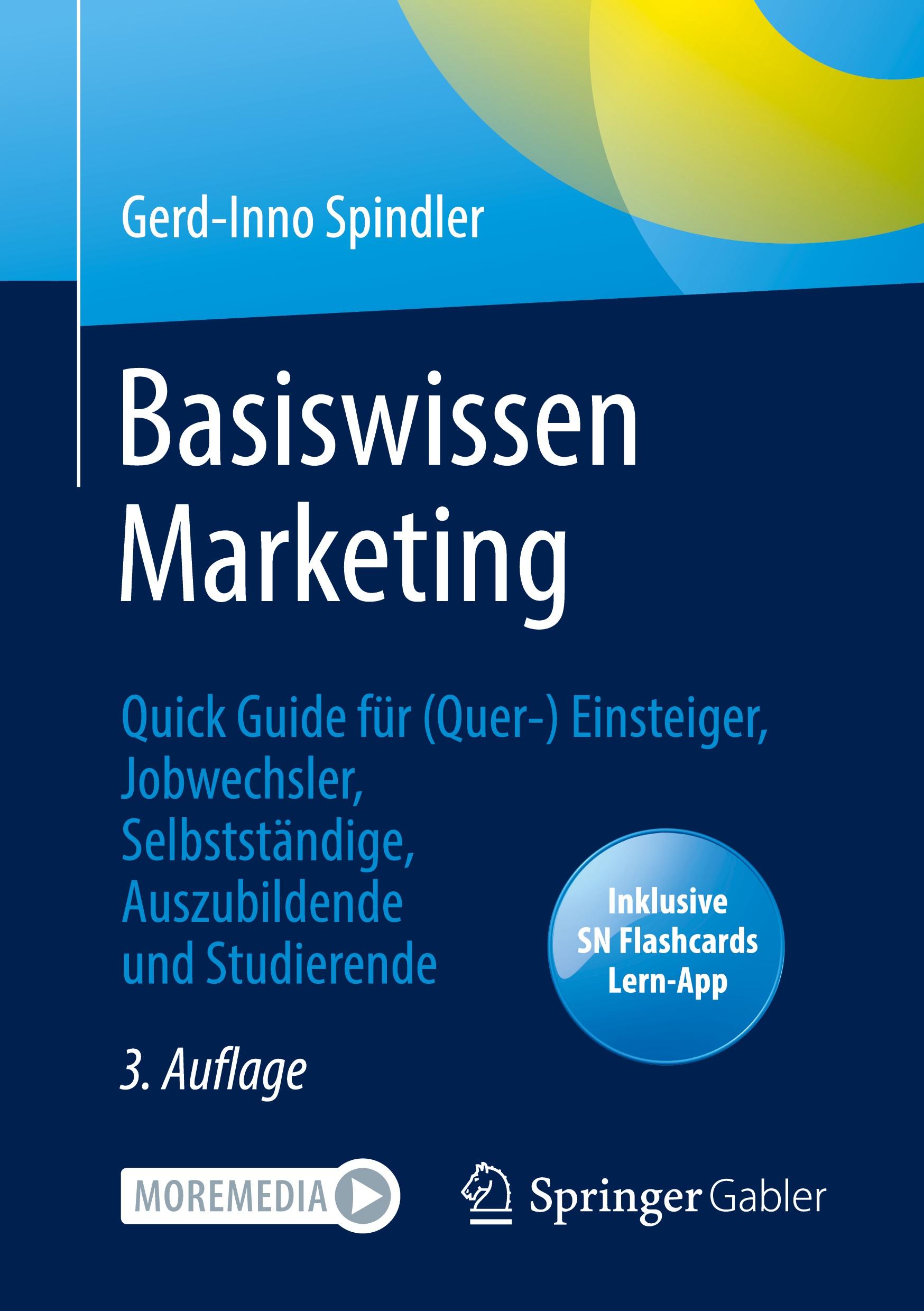 Vorderes Coverbild Basiswissen Marketing