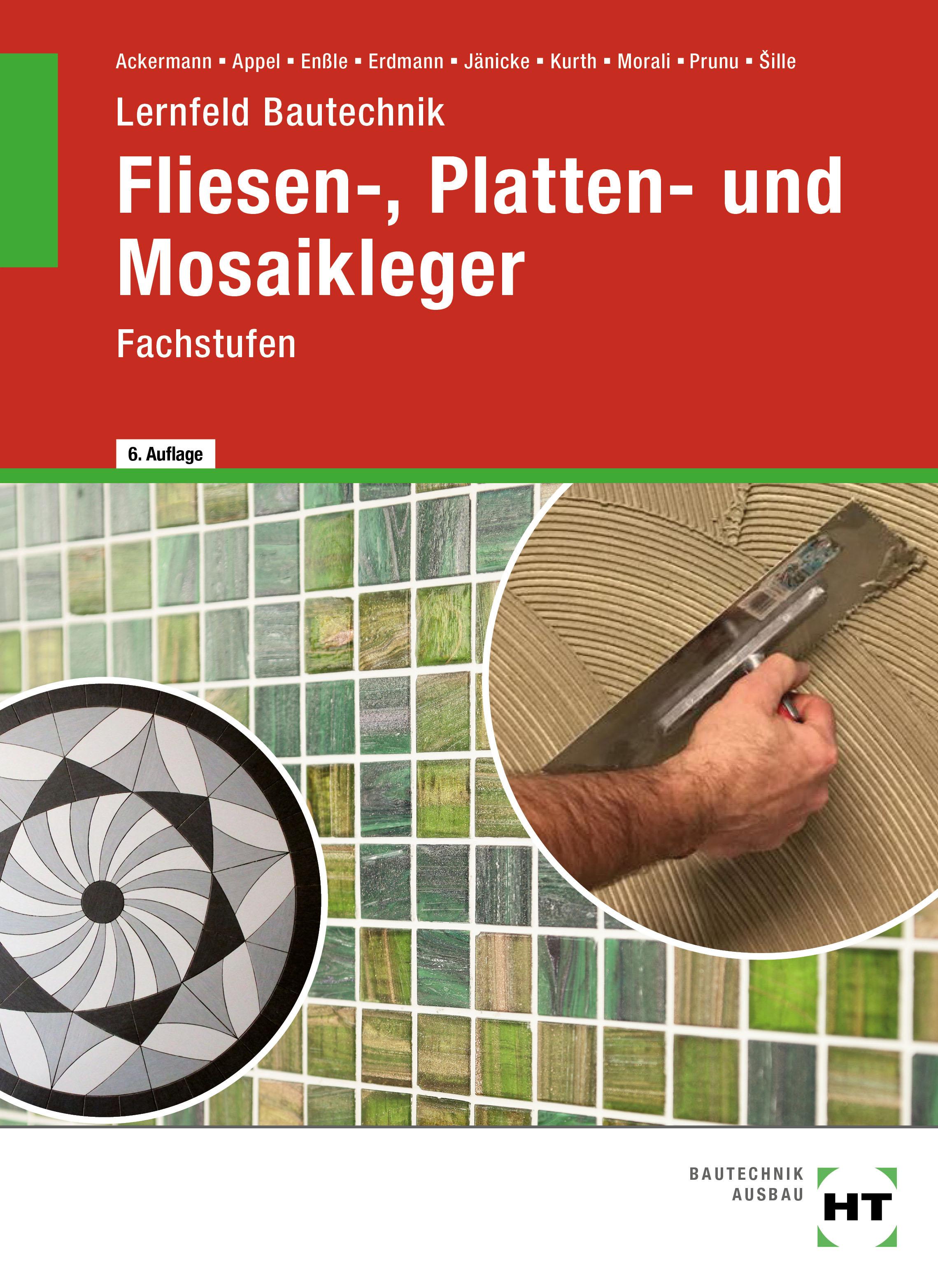 Vorderes Coverbild Lernfeld Bautechnik Fliesen-, Platten- und Mosaikleger