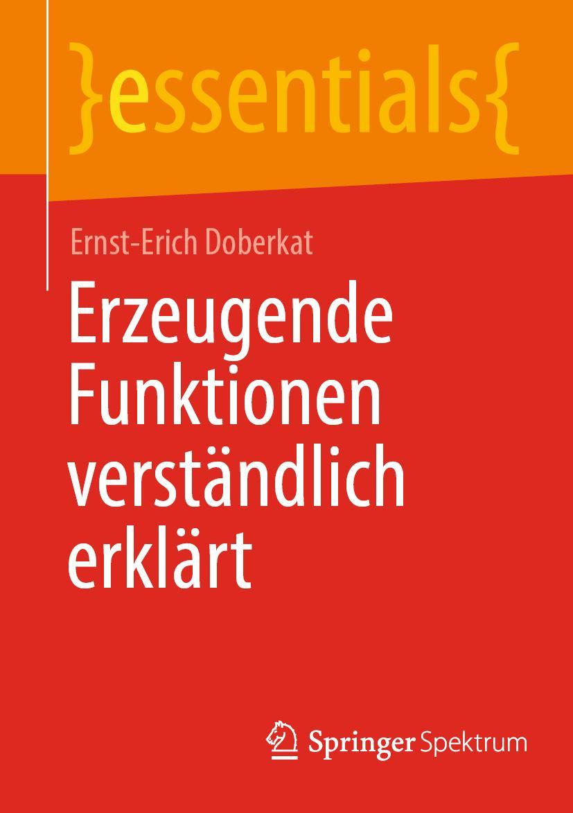 Vorderes Coverbild Erzeugende Funktionen verständlich erklärt