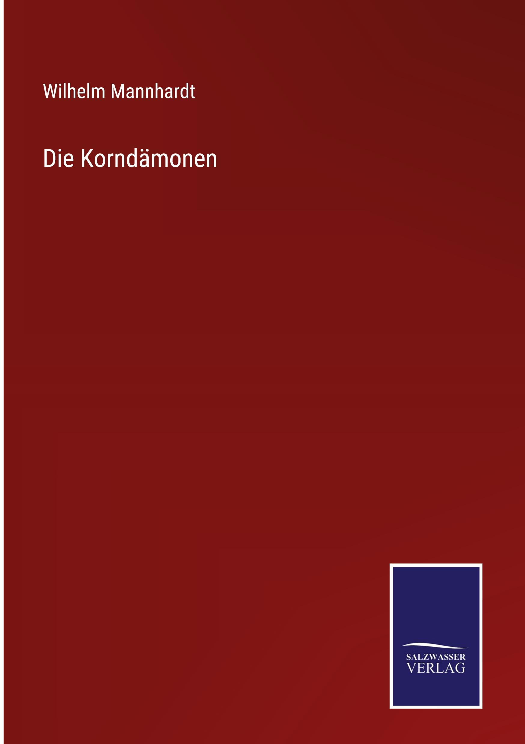 Vorderes Coverbild Die Korndämonen