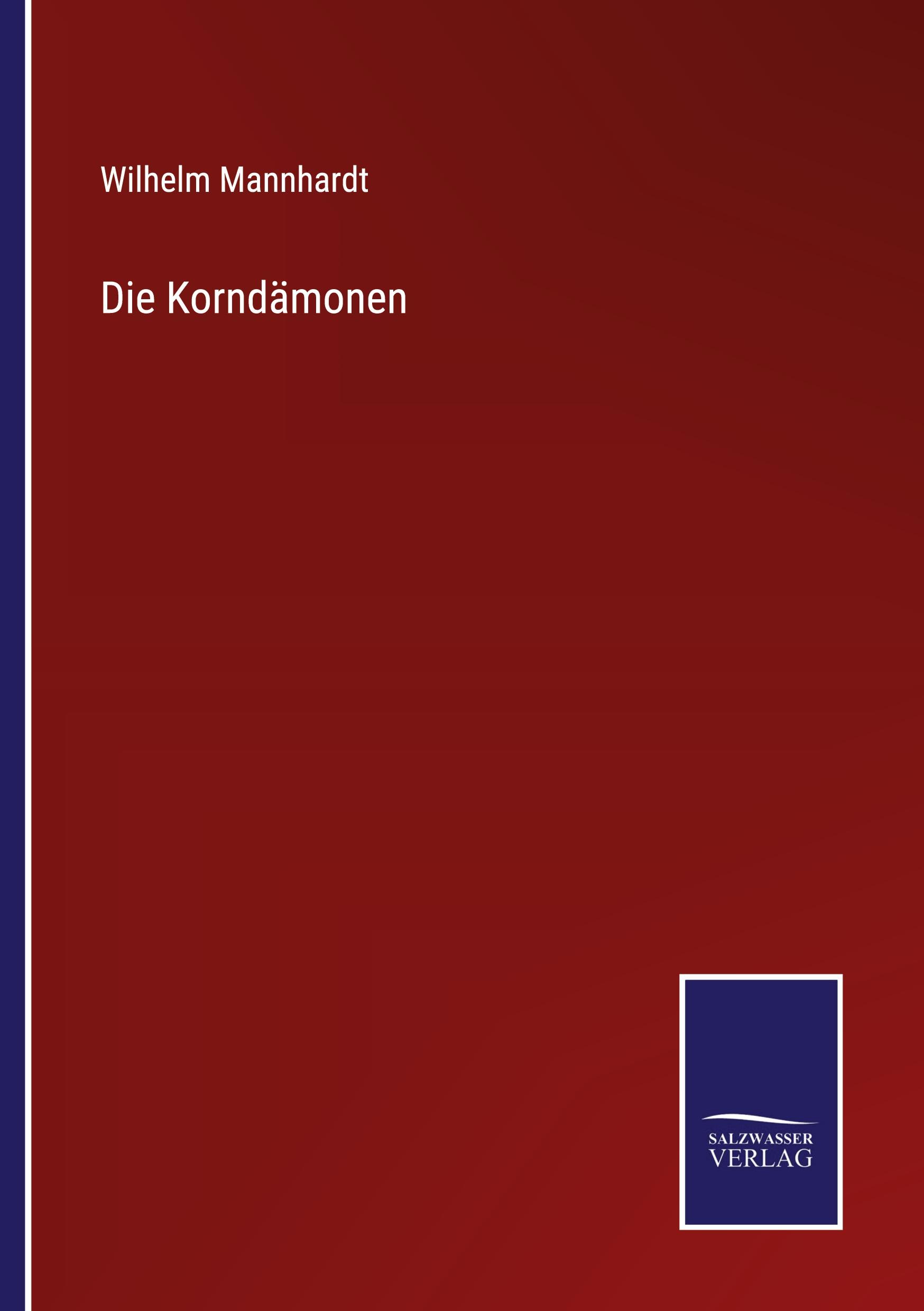 Vorderes Coverbild Die Korndämonen