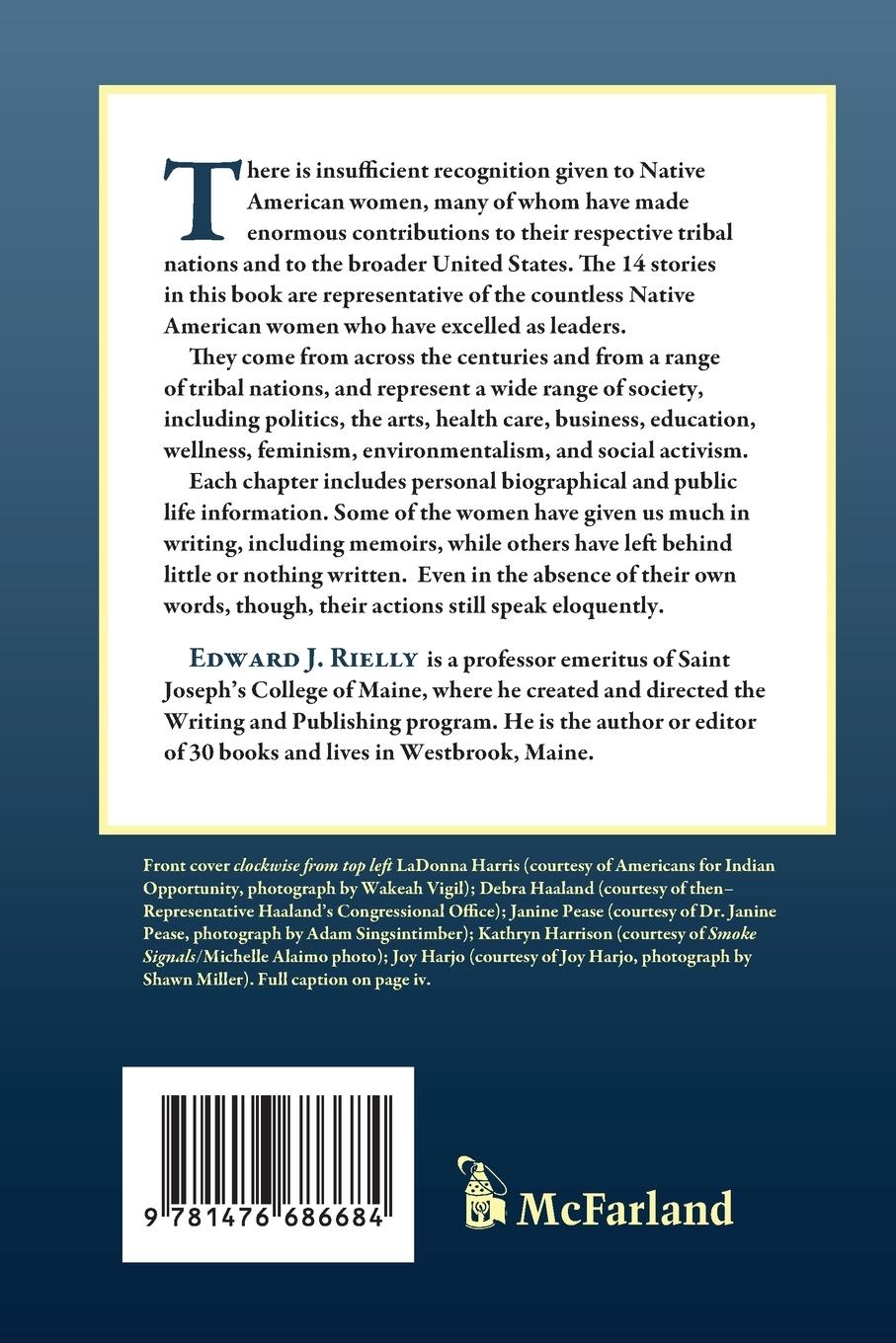 Rückseitencover Native American Women Leaders