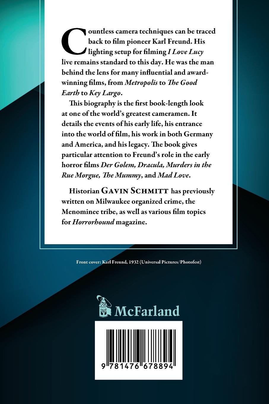 Rückseitencover Karl Freund