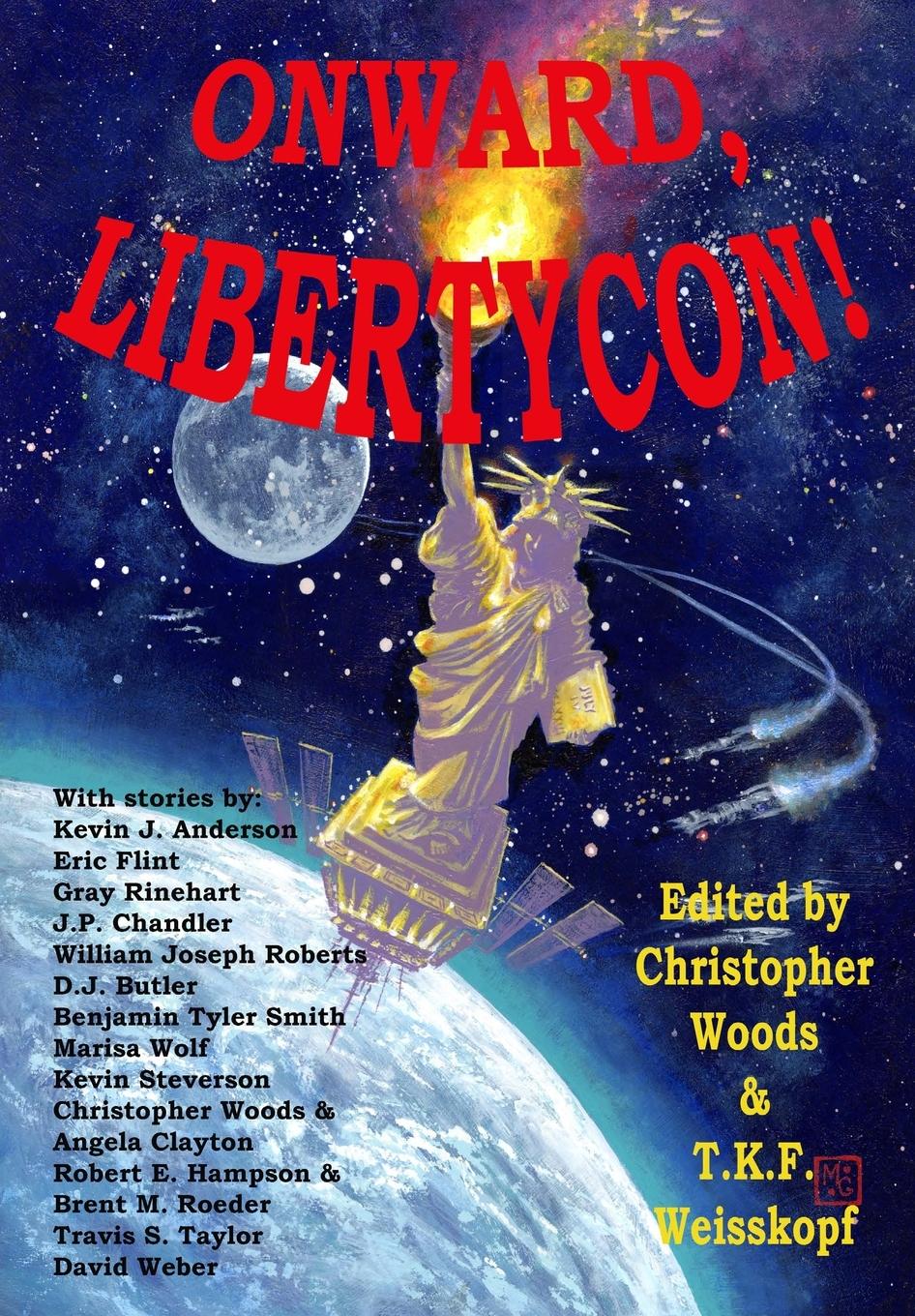 Vorderes Coverbild Onward, LibertyCon!