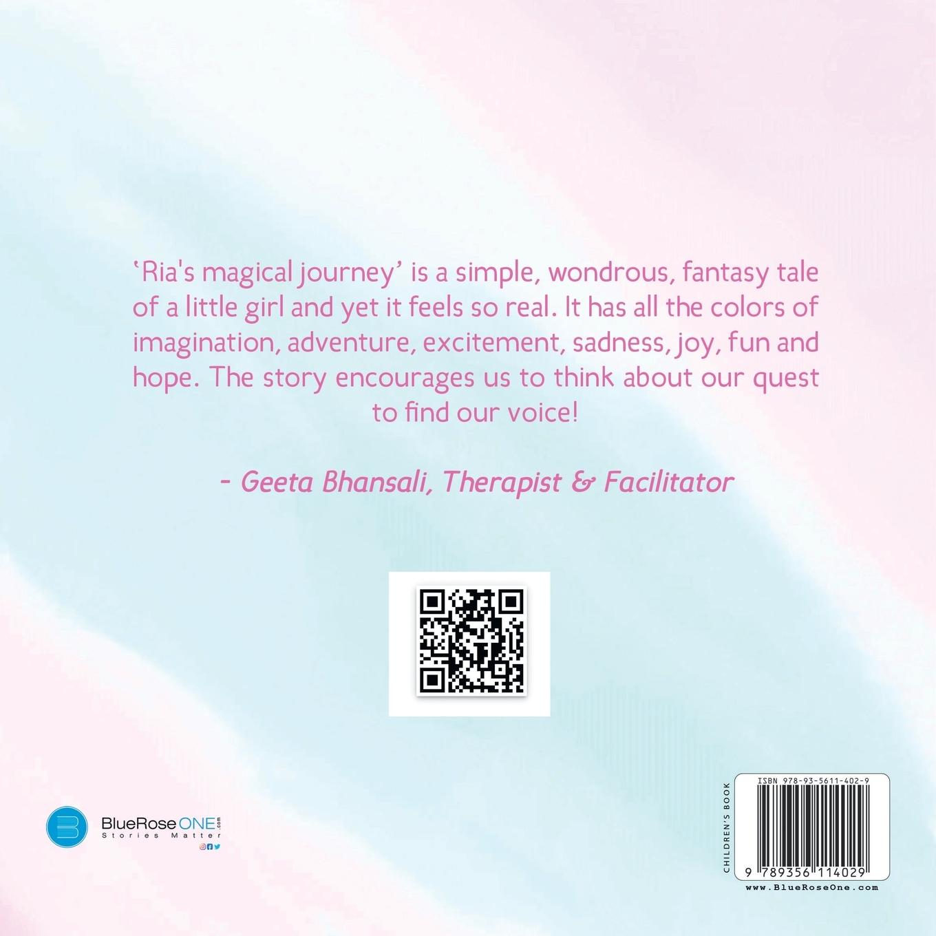 Rückseitencover Ria's Magical Journey