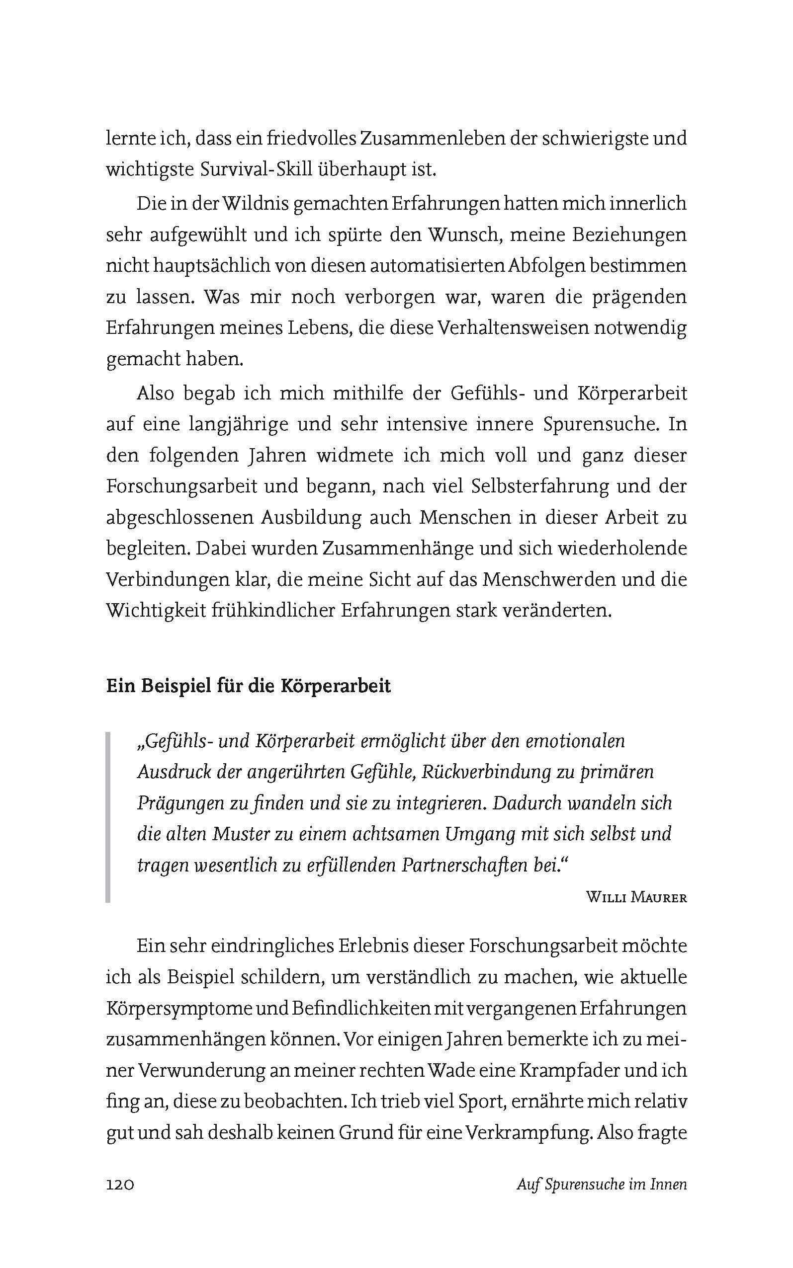 Beispielinhalt (Bild) Auf Spurensuche nach Natürlichkeit