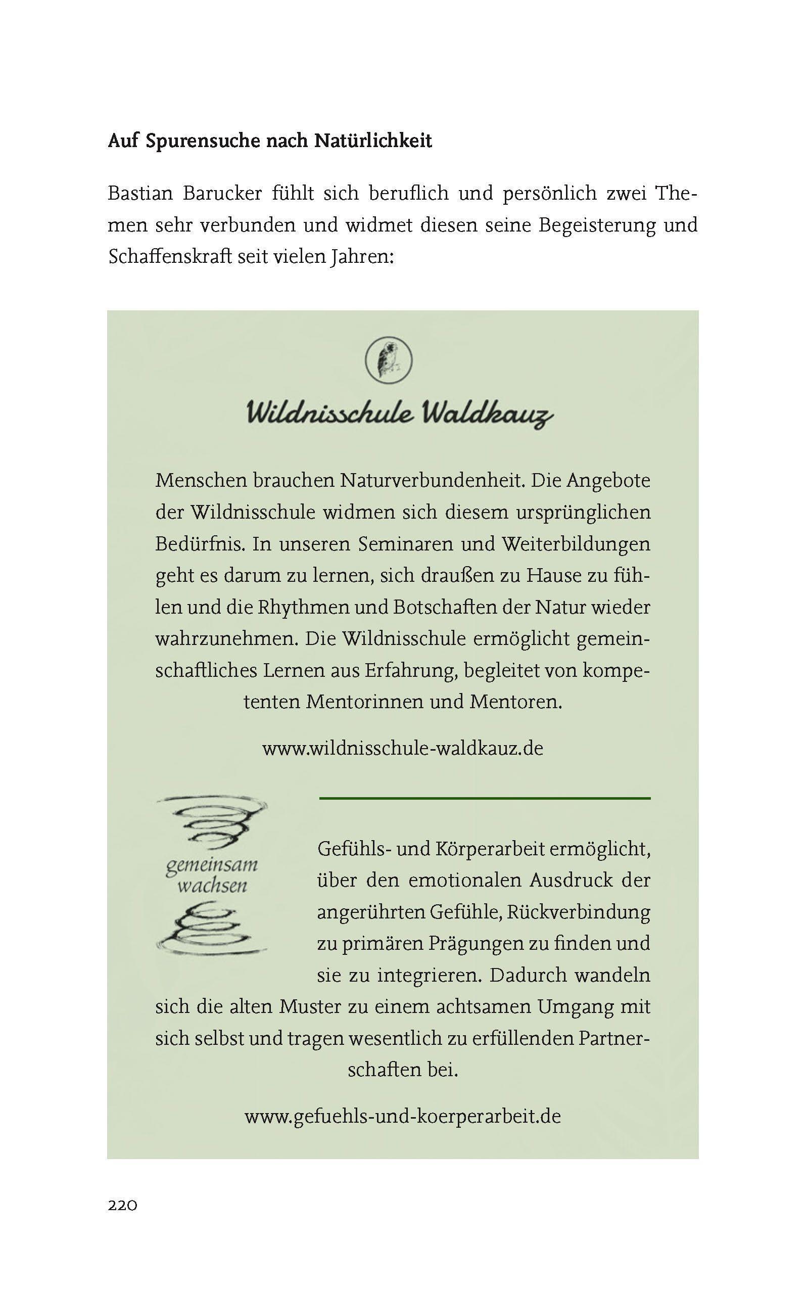 Beispielinhalt (Bild) Auf Spurensuche nach Natürlichkeit