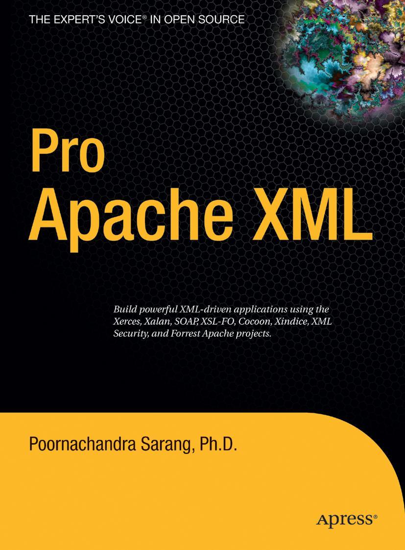 Vorderes Coverbild Pro Apache XML