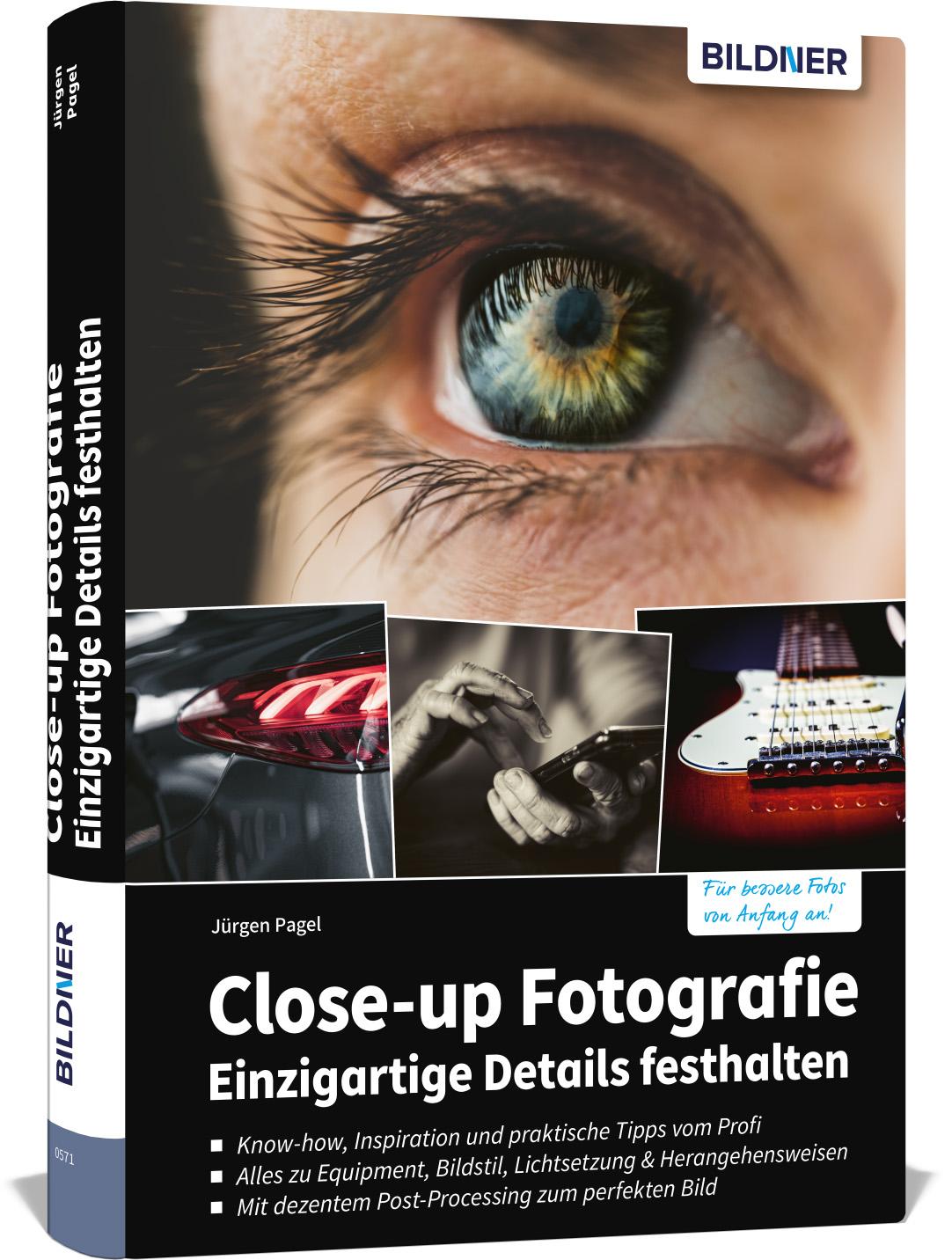 Vorderes Coverbild Close-up Fotografie - Einzigartige Details festhalten