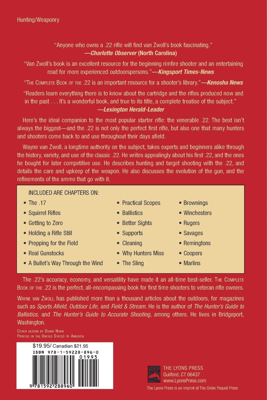 Rückseitencover Complete Book of the .22