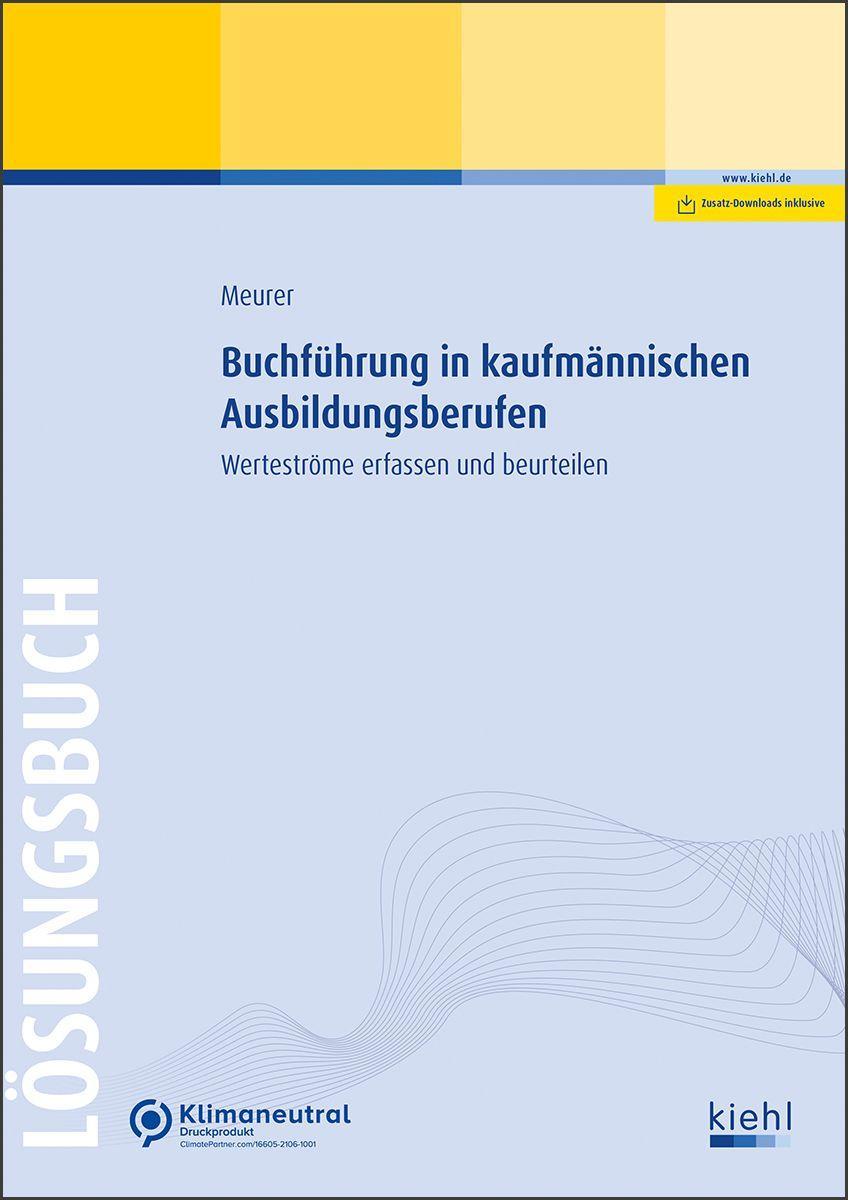 Vorderes Coverbild Buchführung in kaufmännischen Ausbildungsberufen - Lösungsbuch