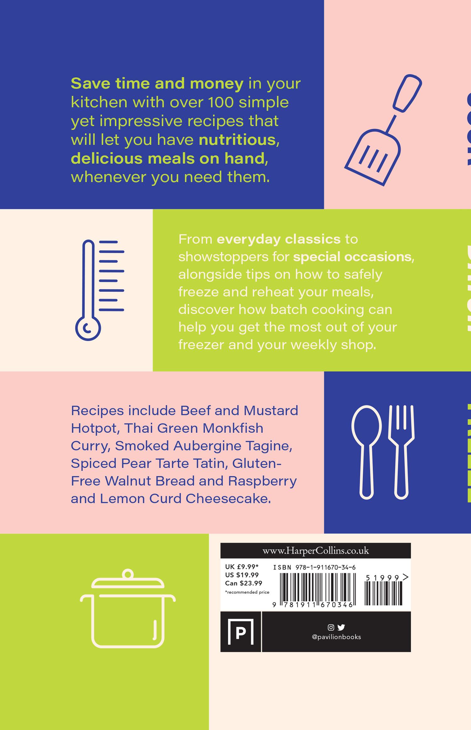 Rückseitencover Cook, Batch, Freeze