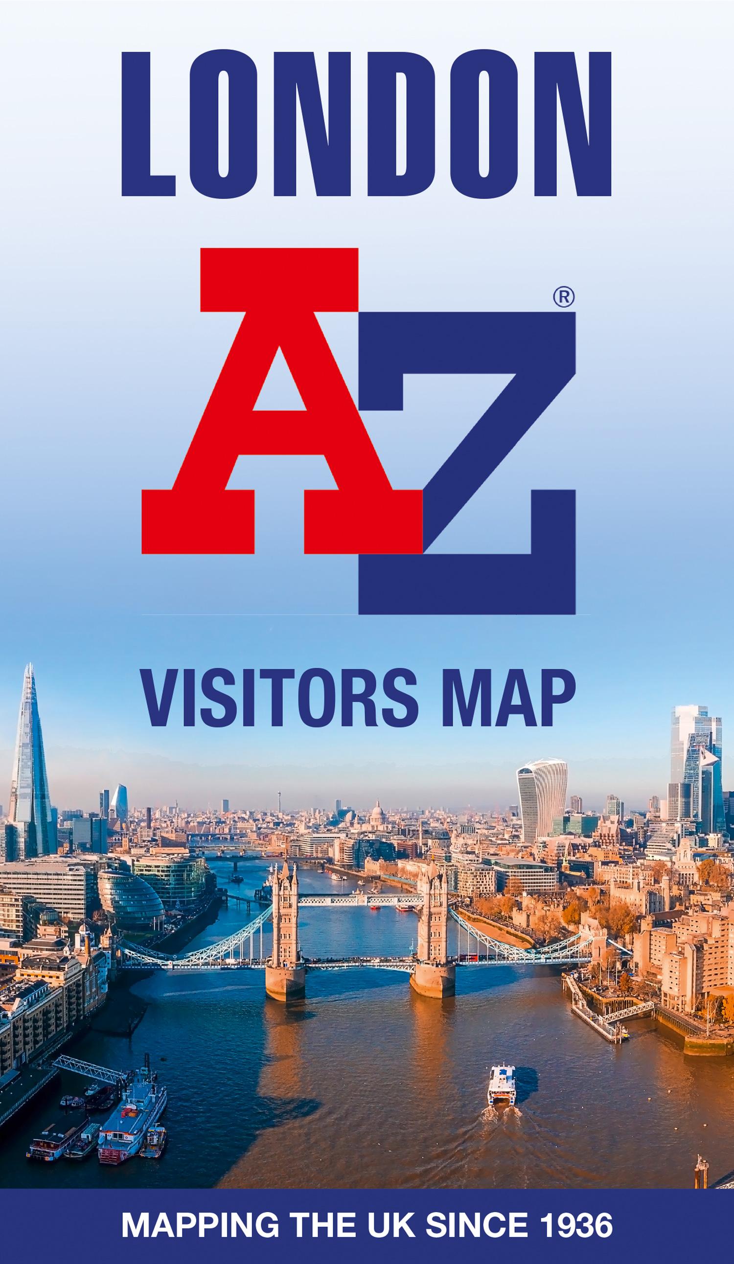 Vorderes Coverbild London A-Z Visitors' Map