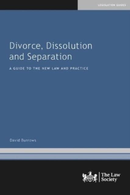 Vorderes Coverbild Divorce, Dissolution and Separation
