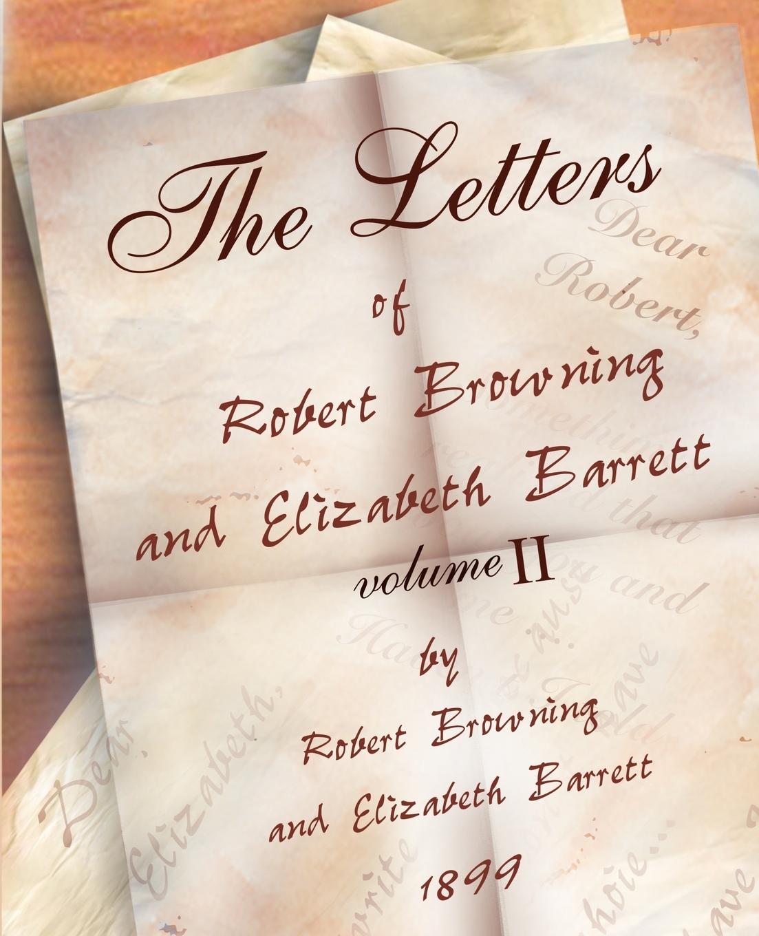 Vorderes Coverbild The Letters of Robert Browning and Elizabeth Barret Barrett 1845-1846 vol II