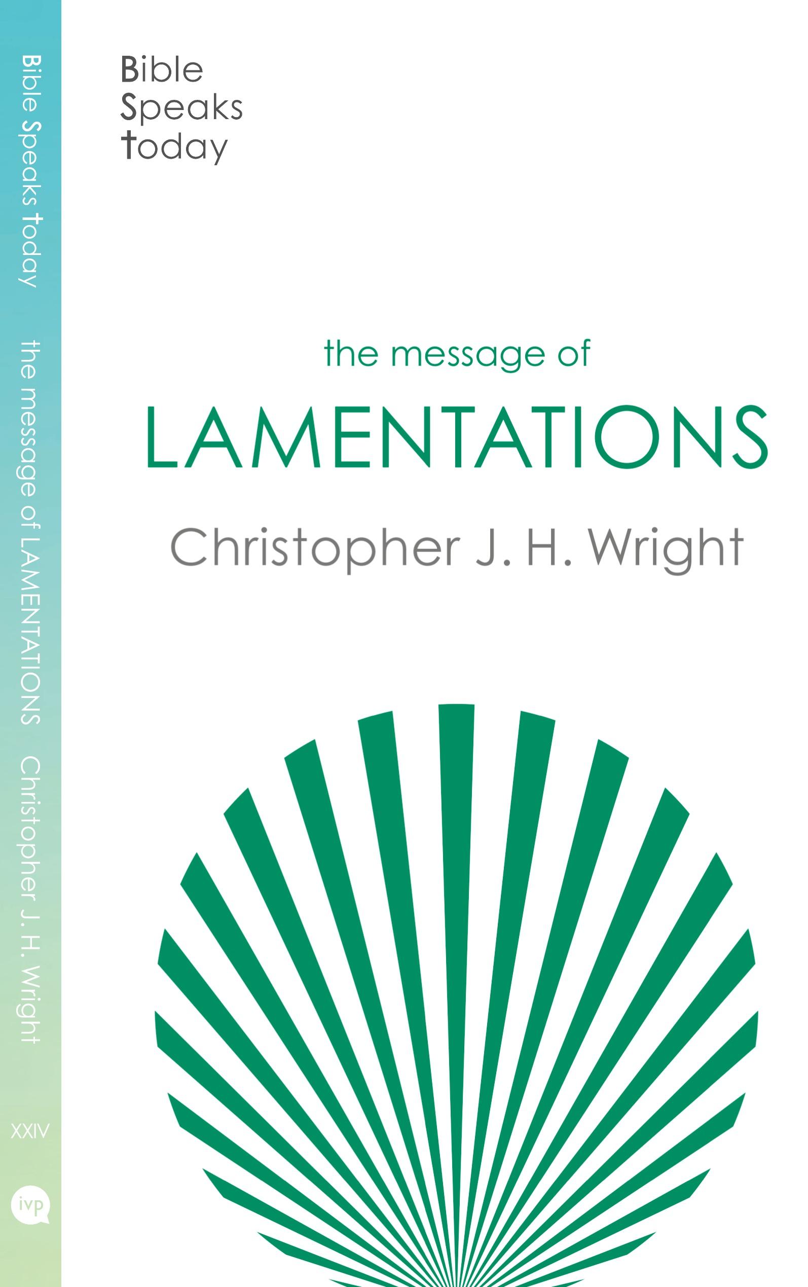 Vorderes Coverbild The Message of Lamentations