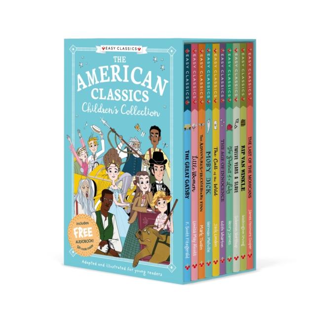 Vorderes Coverbild The American Classics Children's Collection (Easy Classics) 10 Book Box Set