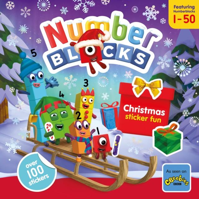 Vorderes Coverbild Numberblocks Christmas Sticker Fun