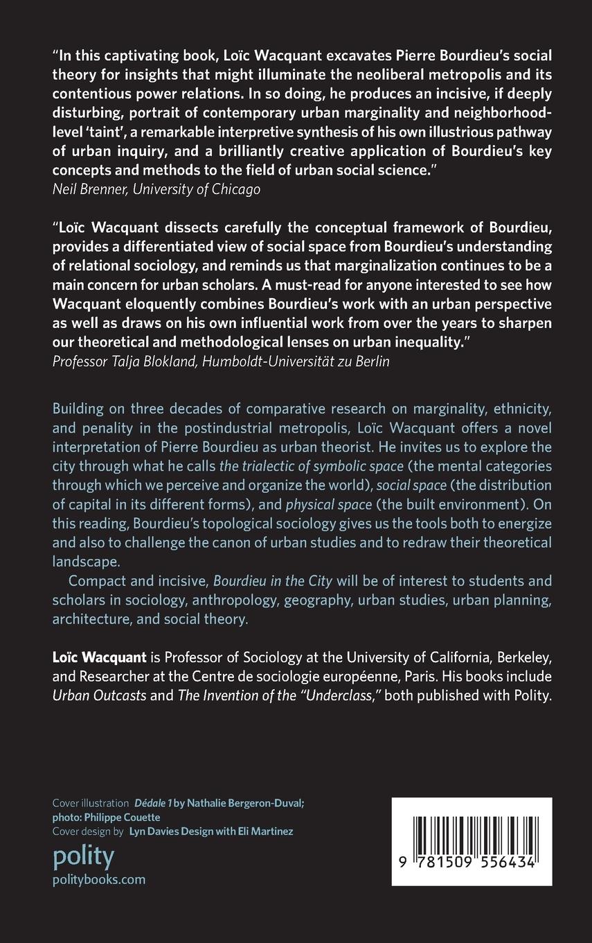 Rückseitencover Bourdieu in the City