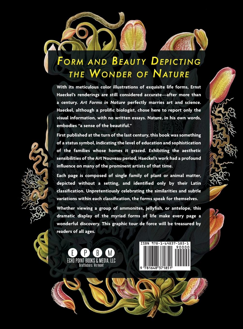 Rückseitencover Art Forms in Nature (Dover Pictorial Archive)