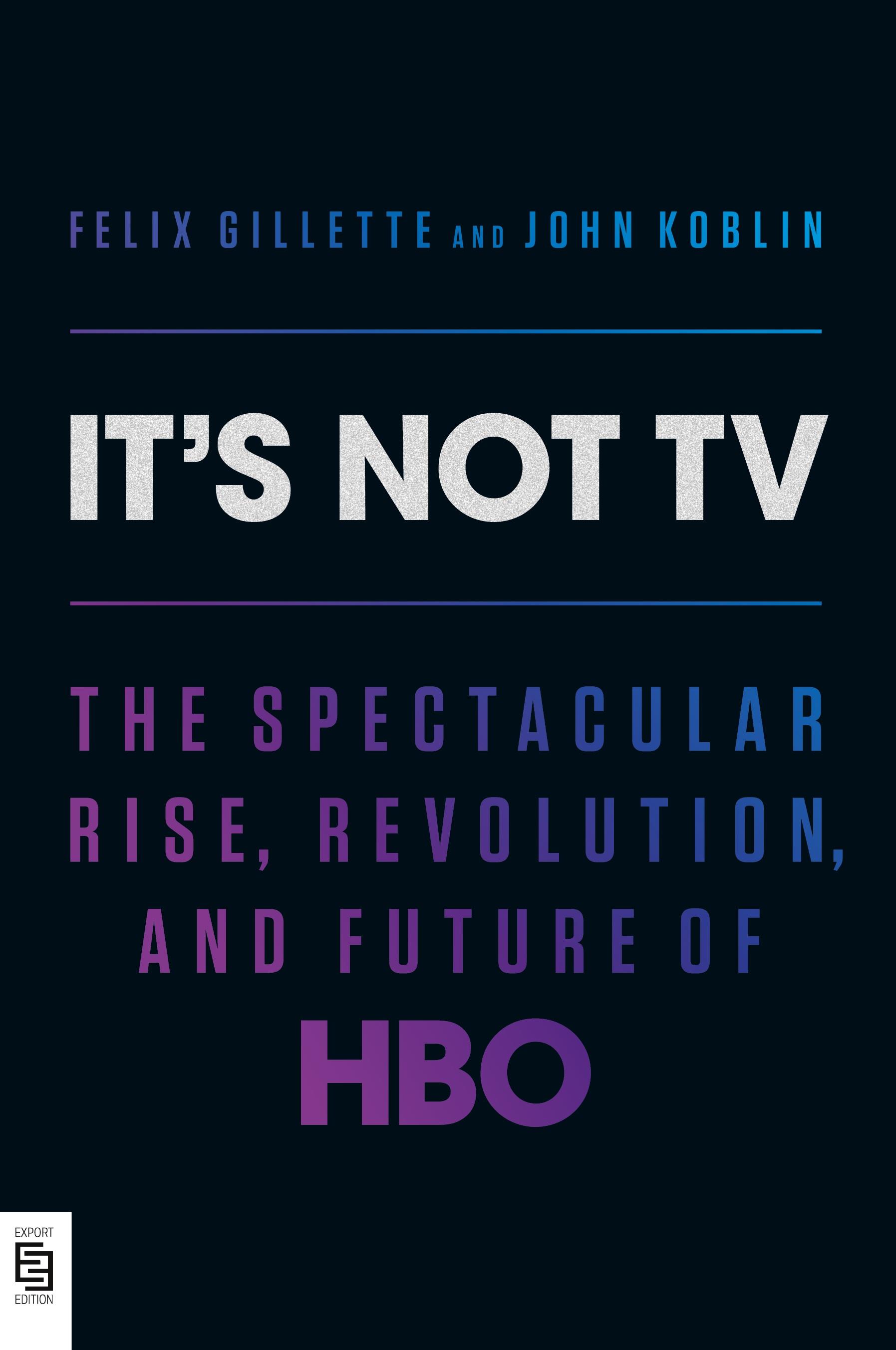 Vorderes Coverbild It's Not TV