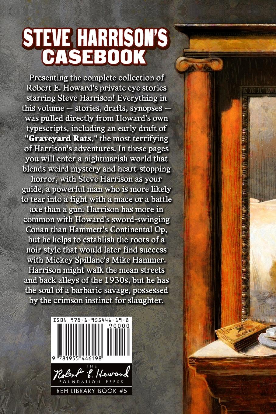 Rückseitencover Steve Harrison's Casebook