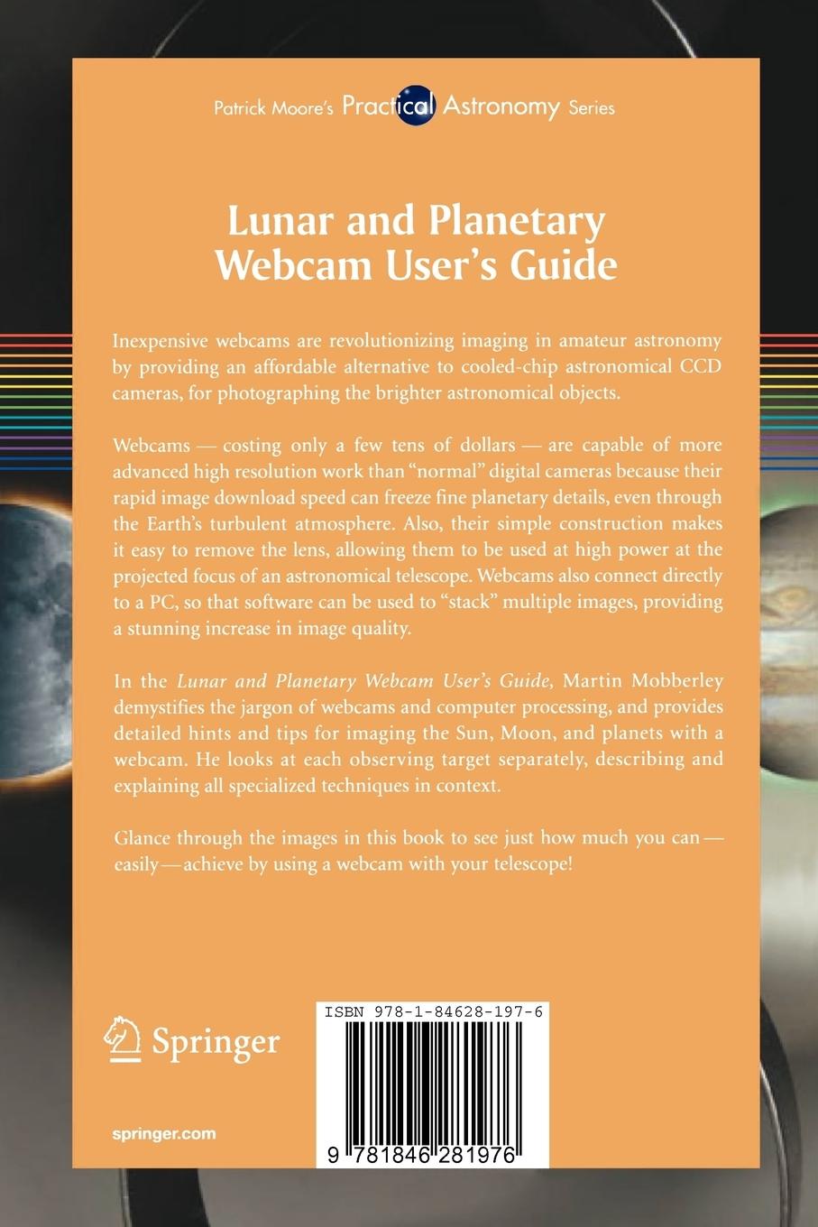 Rückseitencover Lunar and Planetary Webcam User's Guide