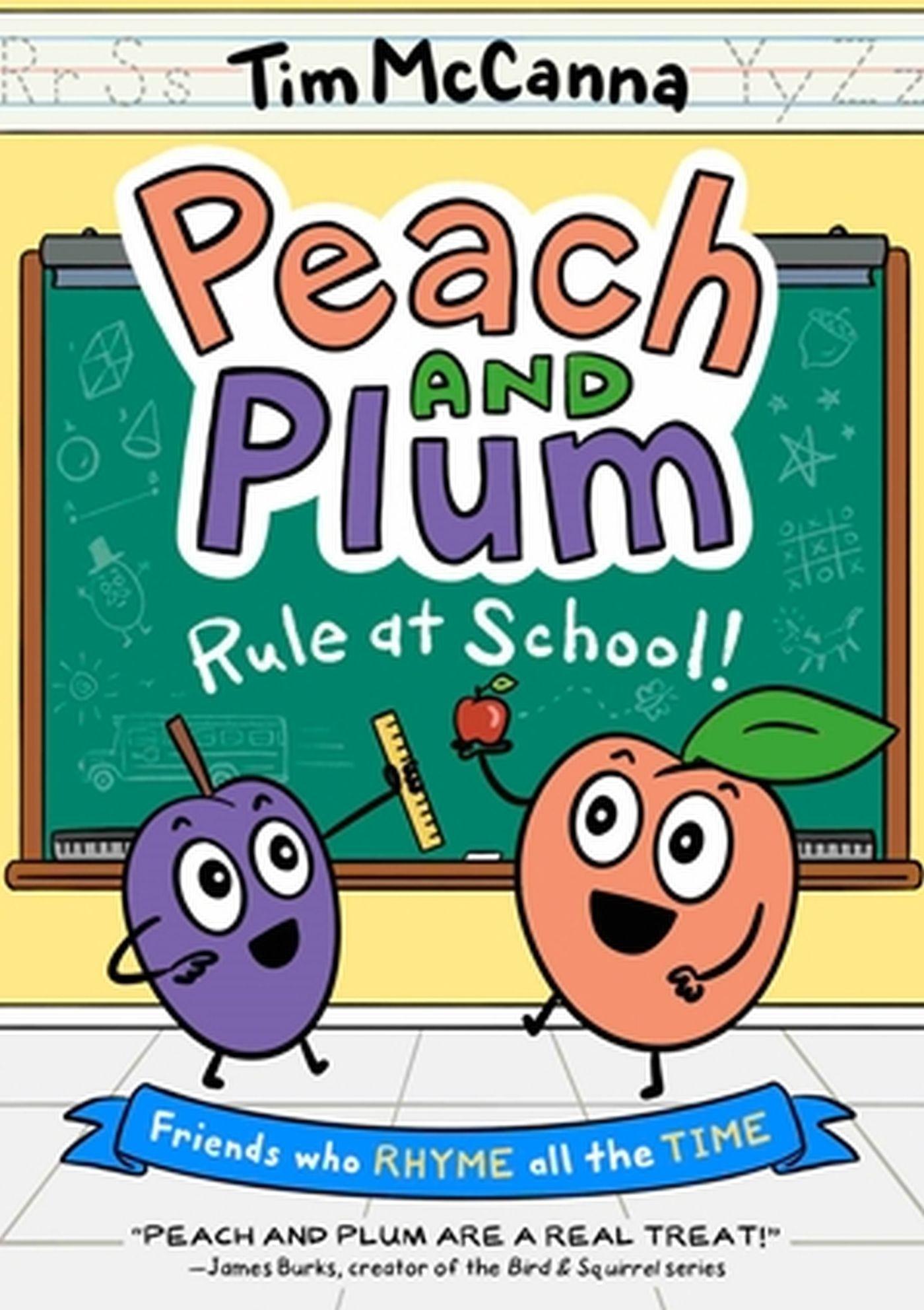 Vorderes Coverbild Peach and Plum: Rule at School! (a Graphic Novel)