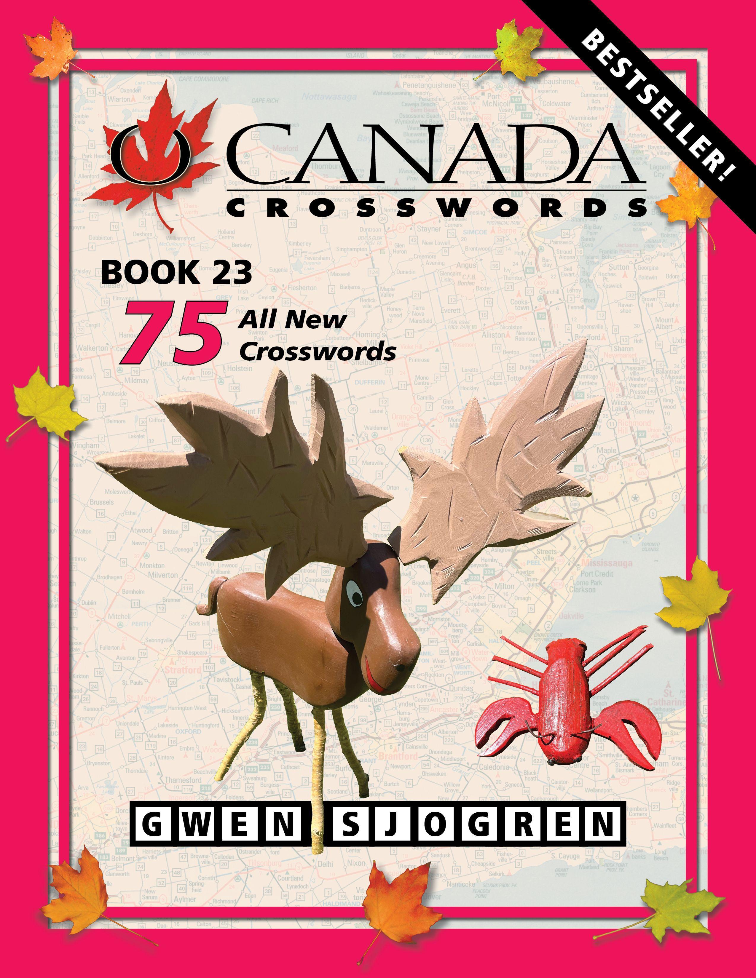 Vorderes Coverbild O Canada Crosswords Book 23