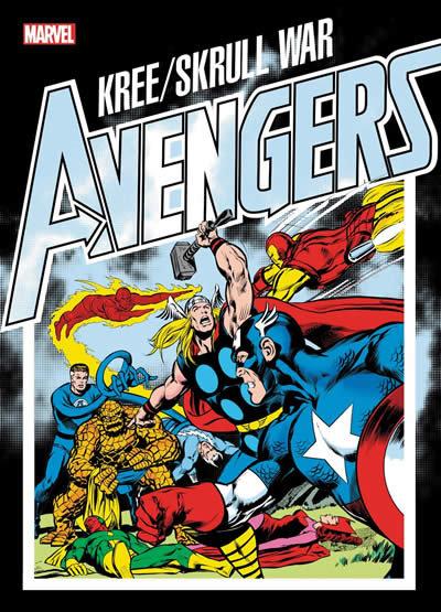 Vorderes Coverbild Avengers: Kree/Skrull War Gallery Edition