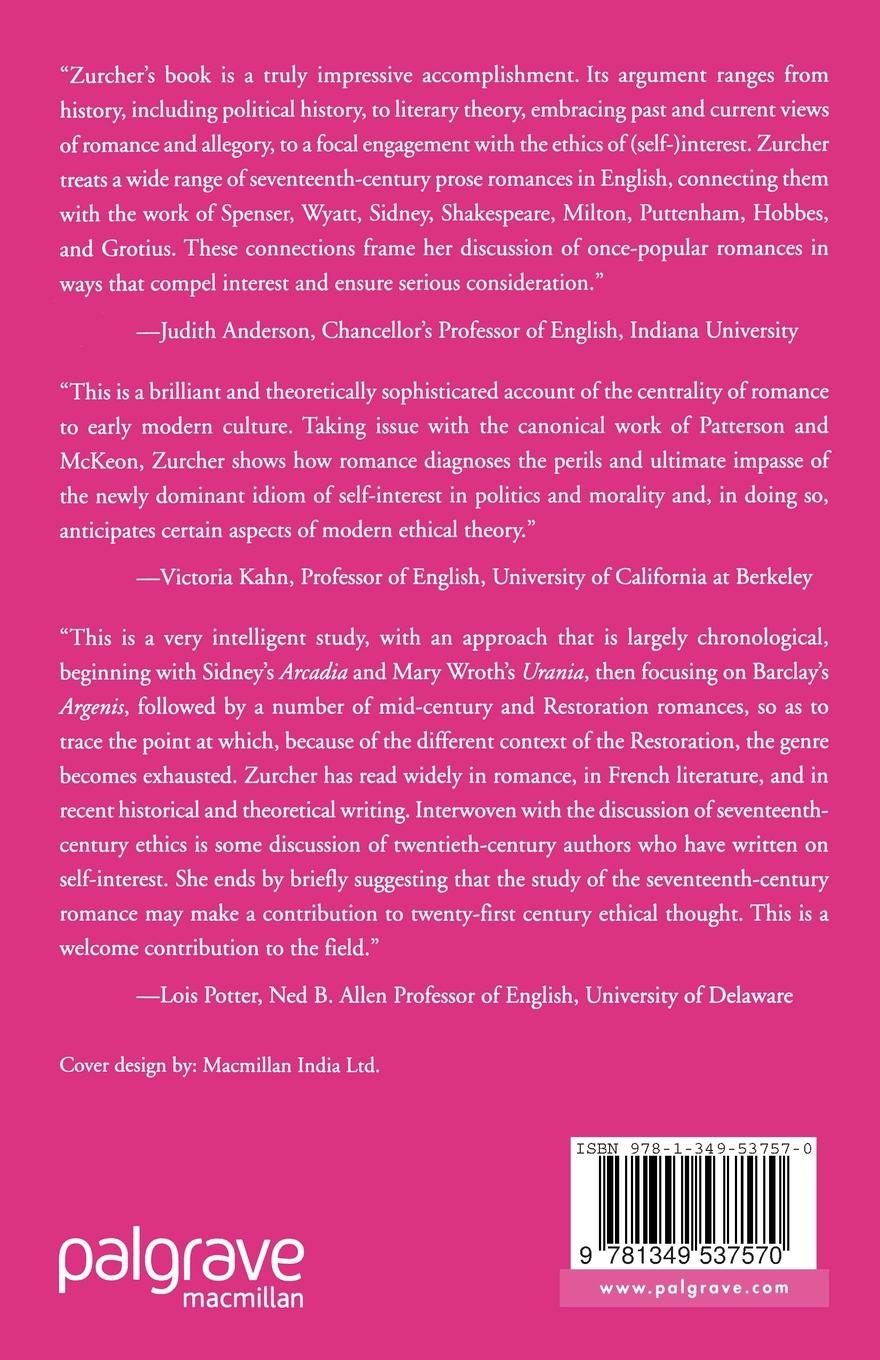 Rückseitencover Seventeenth-Century English Romance