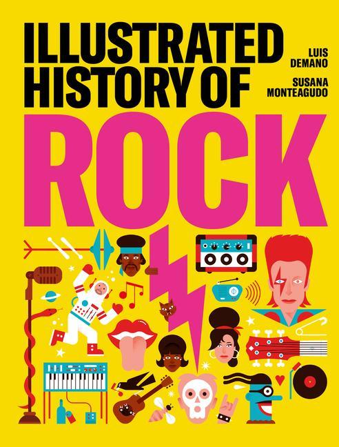 Vorderes Coverbild Illustrated History of Rock