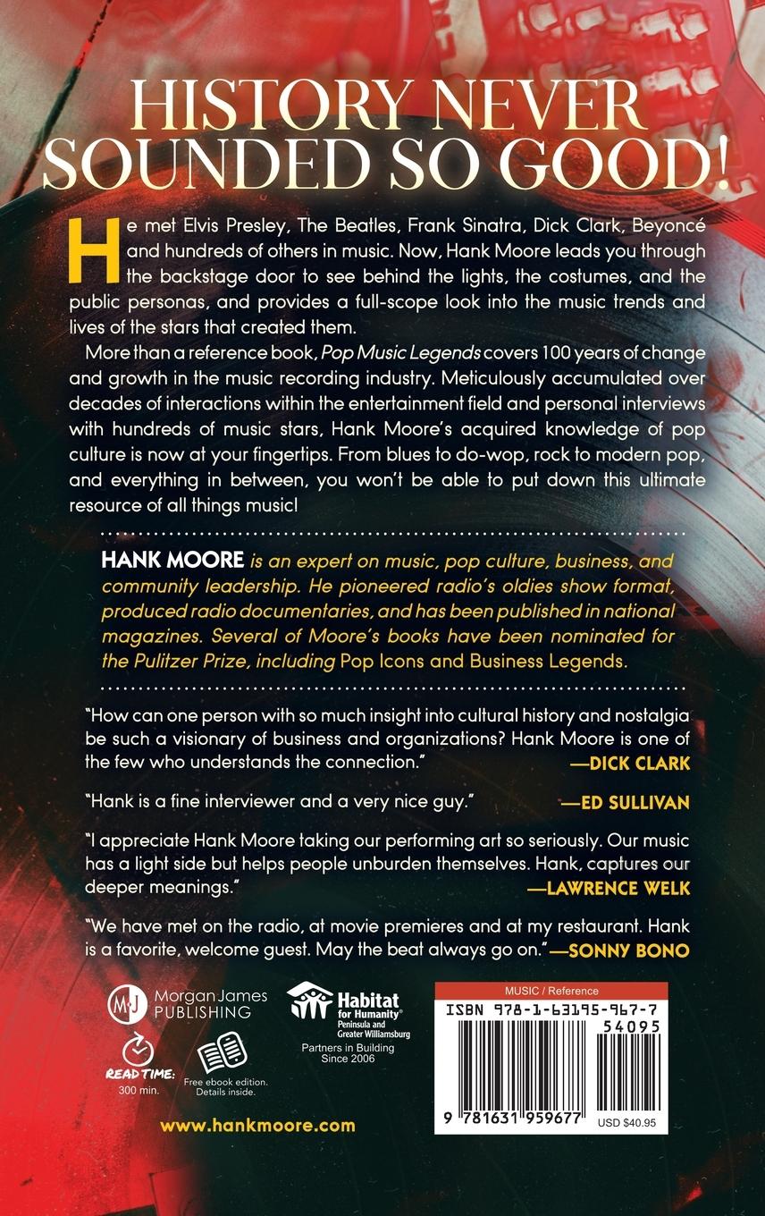 Rückseitencover Pop Music Legends